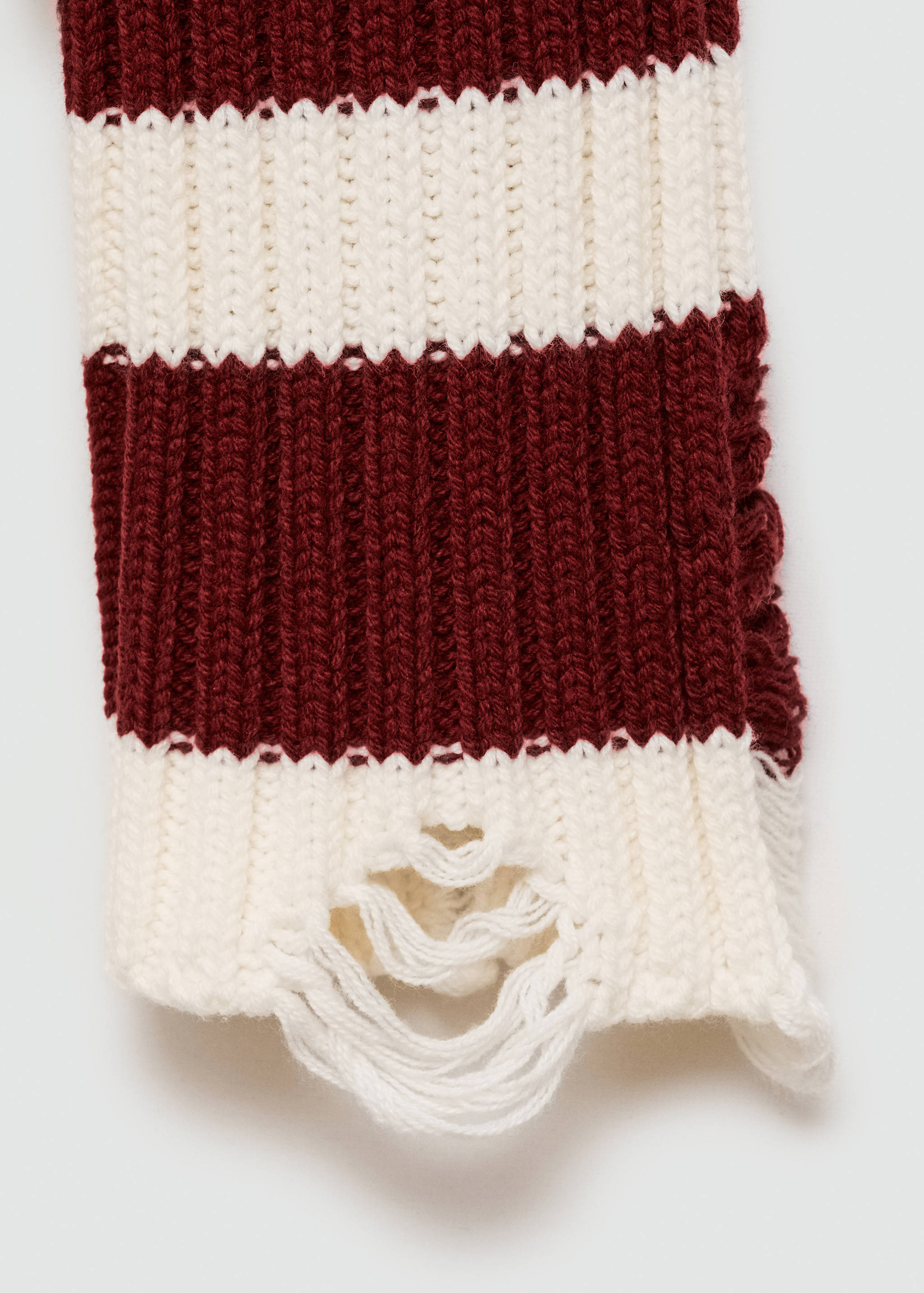 Gestreifter Strickpullover - Detail des Artikels 0