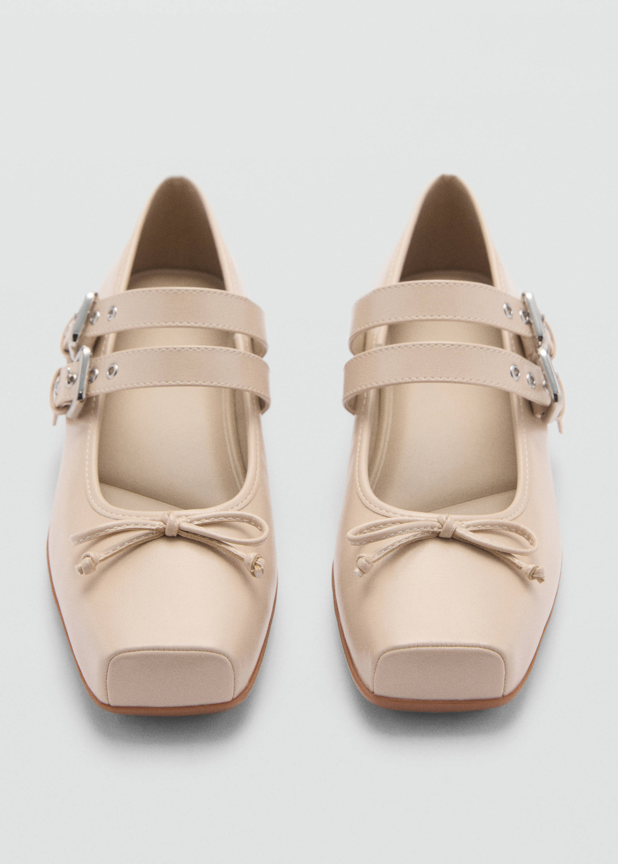 Ballerina shoes with double buckle - Details of the article 3