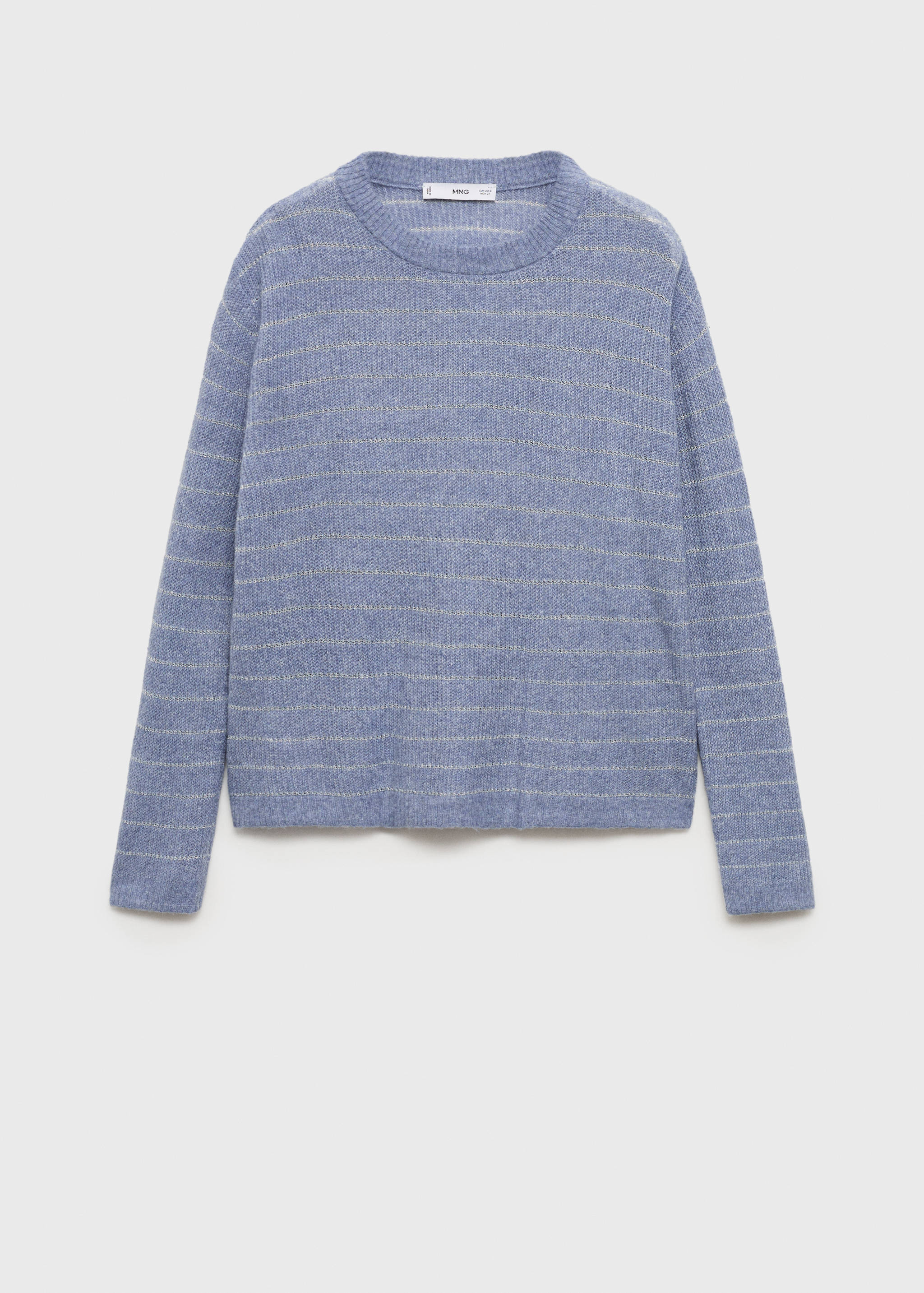 Lurex stripes sweater - Article without model