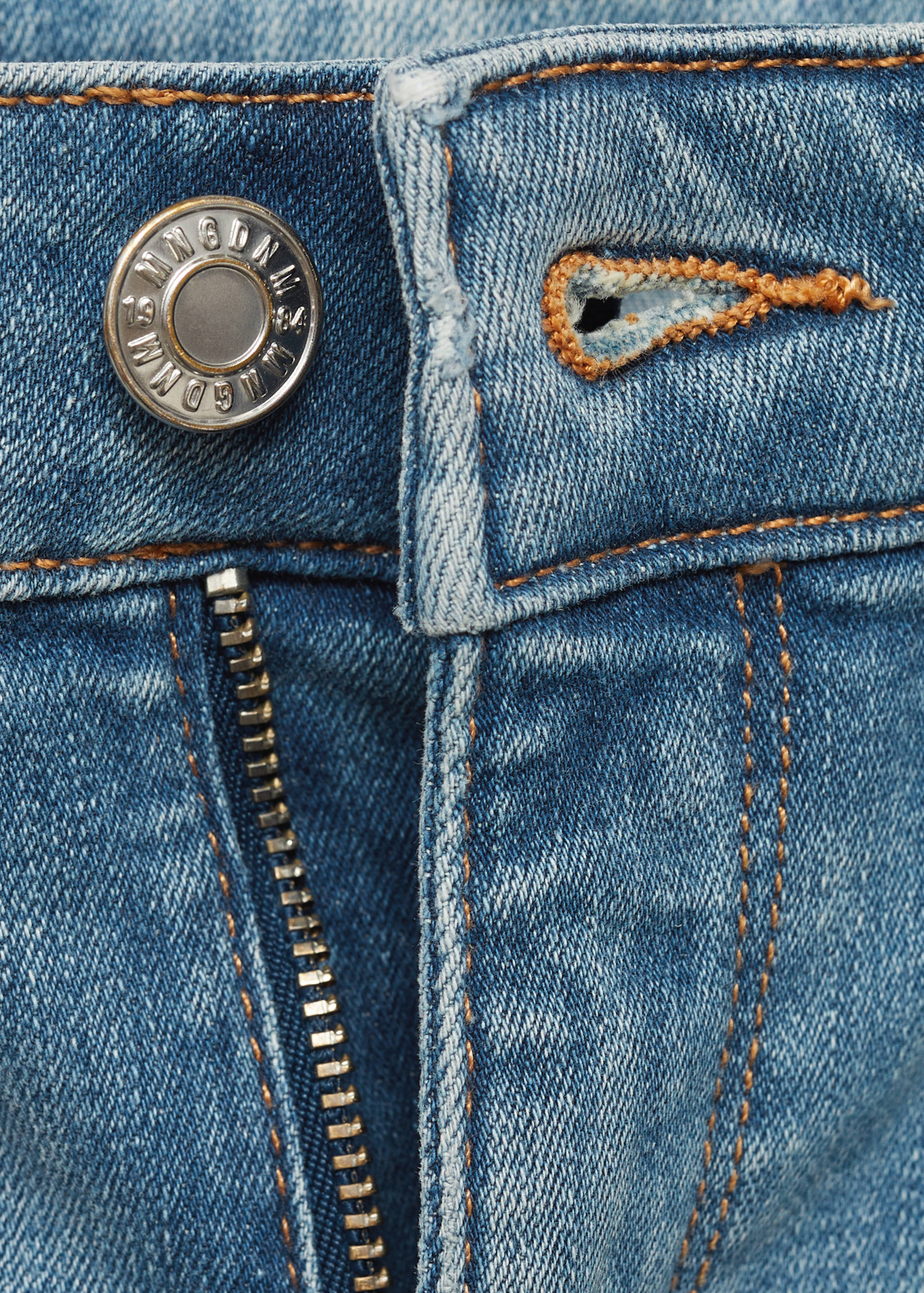 低腰提臀紧身牛仔裤 - null