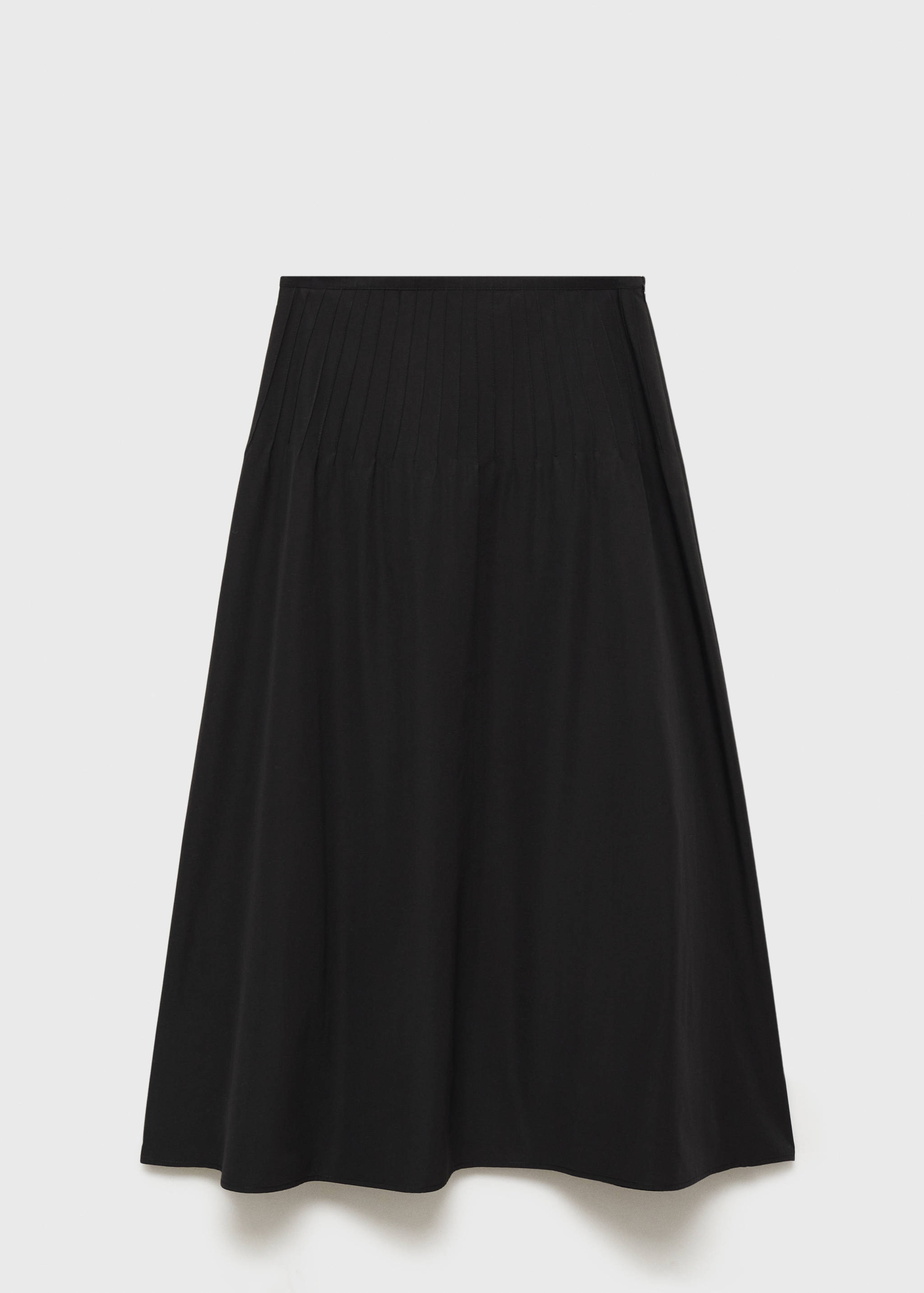 Flared skirt with pleated detail - Article without model