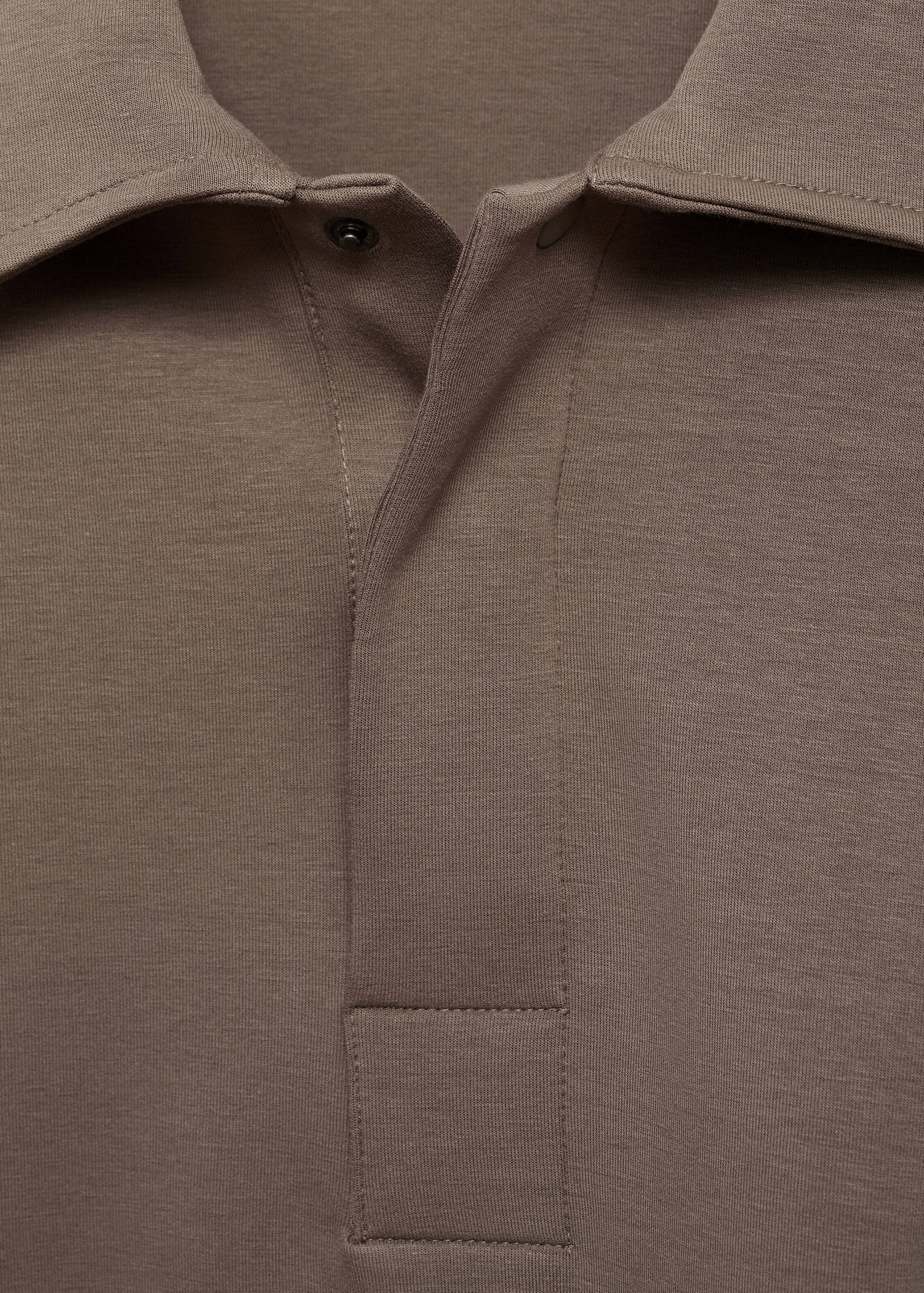 Relaxed-fit cotton polo - Details of the article 8