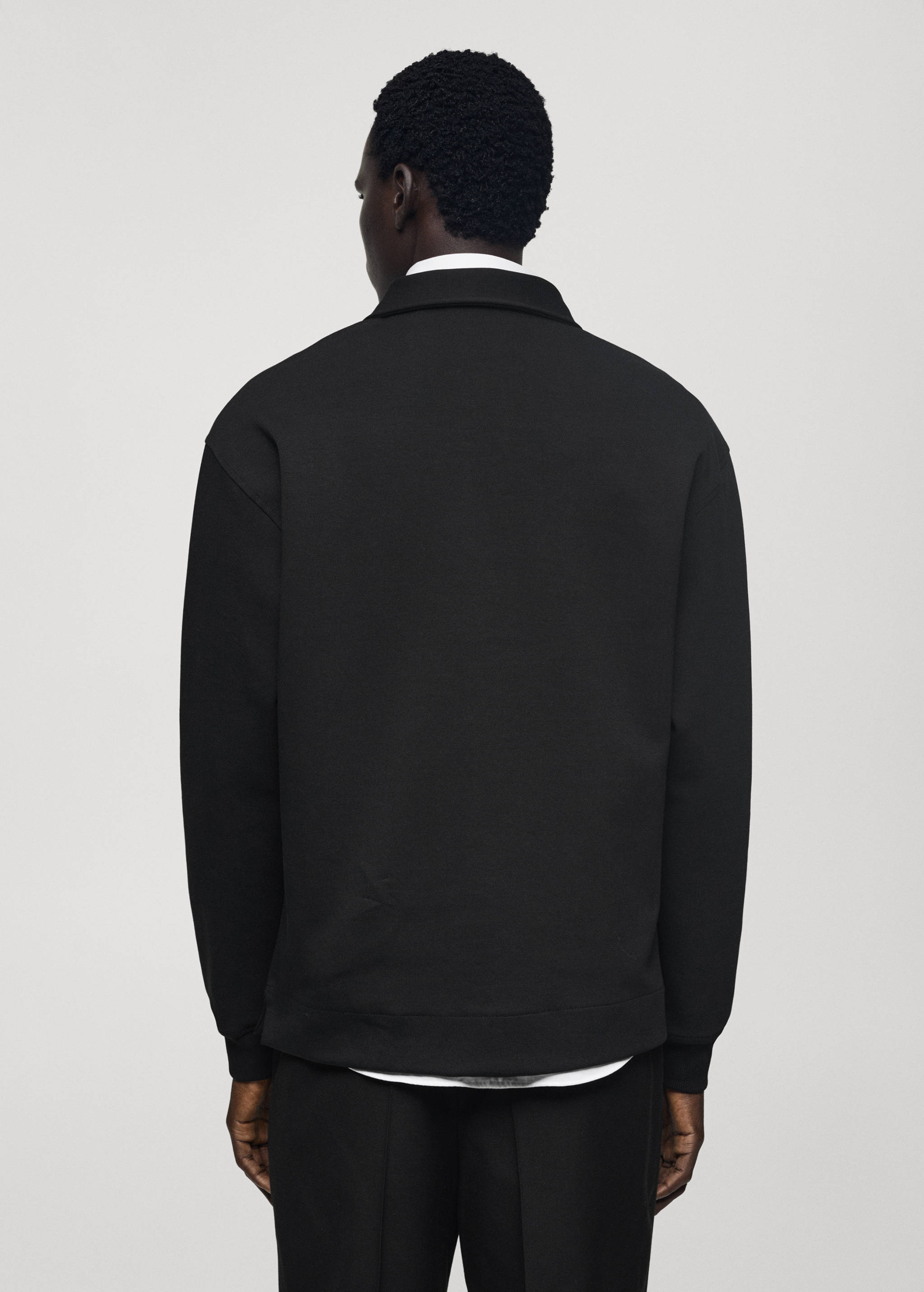 Relaxed Fit-Poloshirt aus Baumwolle - Rückseite des Artikels