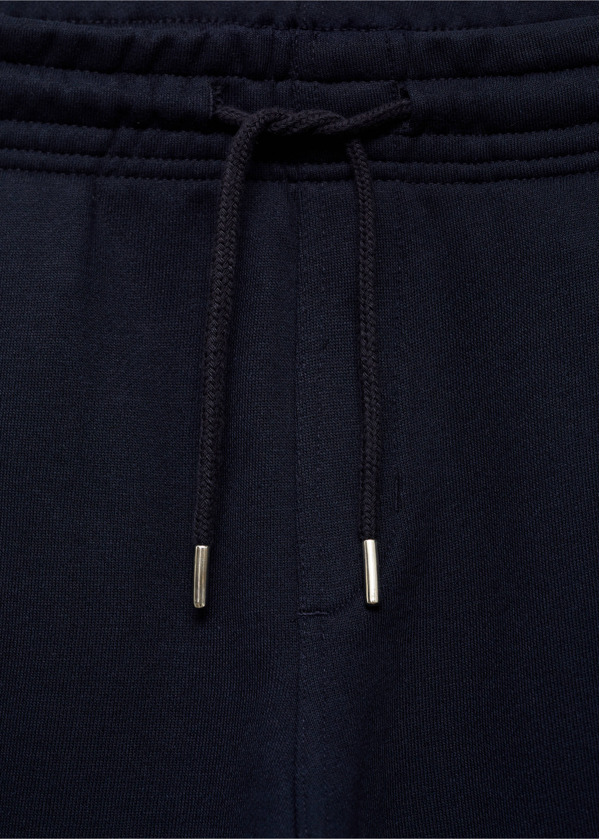 Jogger algodón cordón - Detalle del artículo 8, Azul marino oscuro. Ref: 77077112-00.
