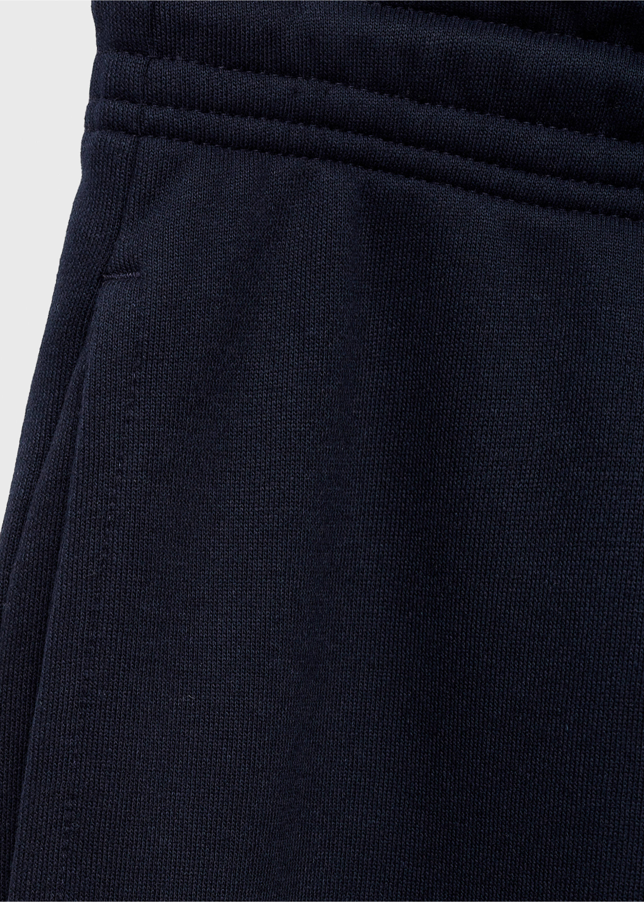 Jogger algodón cordón - Detalle del artículo 0, Azul marino oscuro. Ref: 77077112-00.