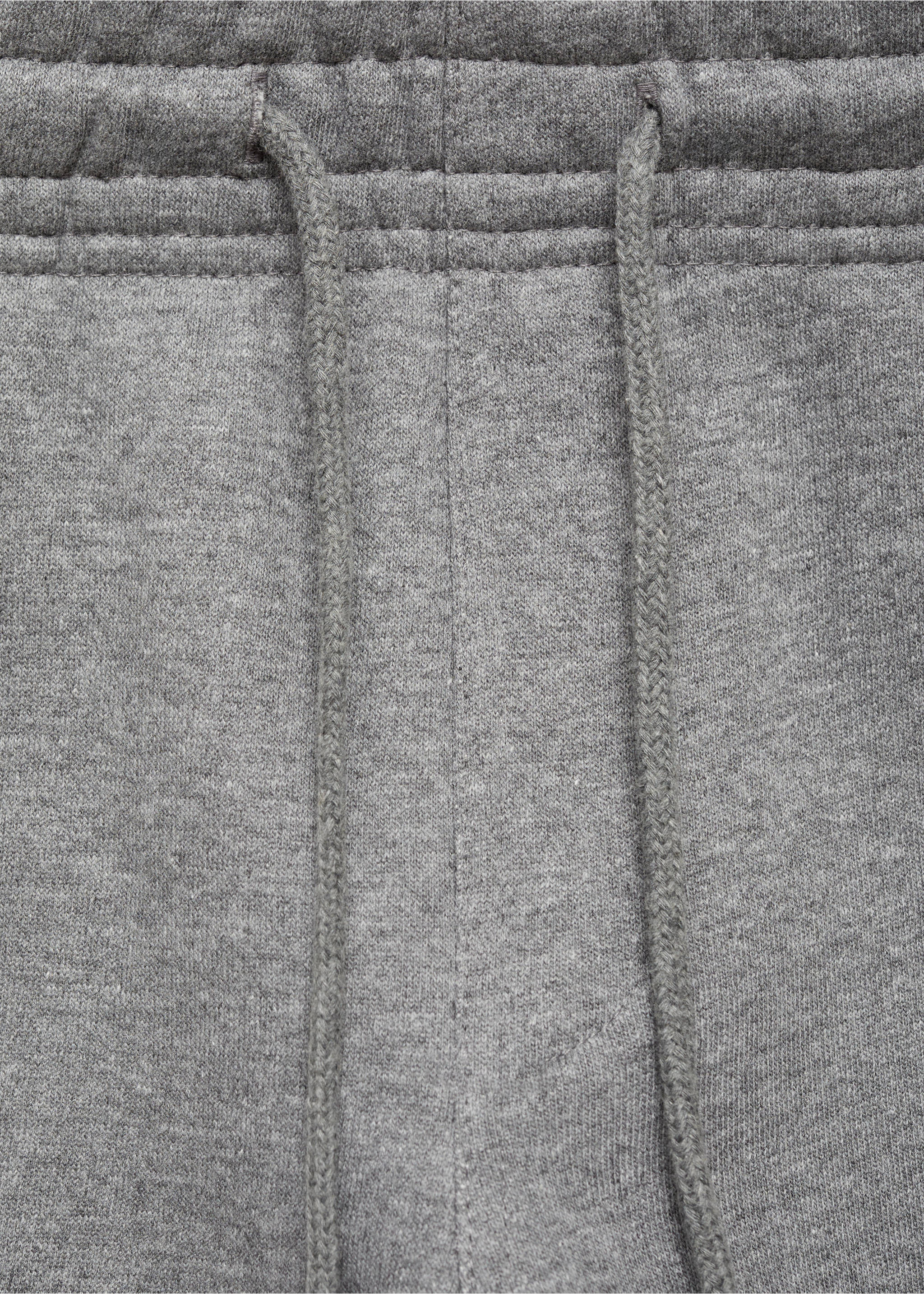 Jogger algodón cordón - Detalle del artículo 8, Gris medio vigoré. Ref: 77077112-00.