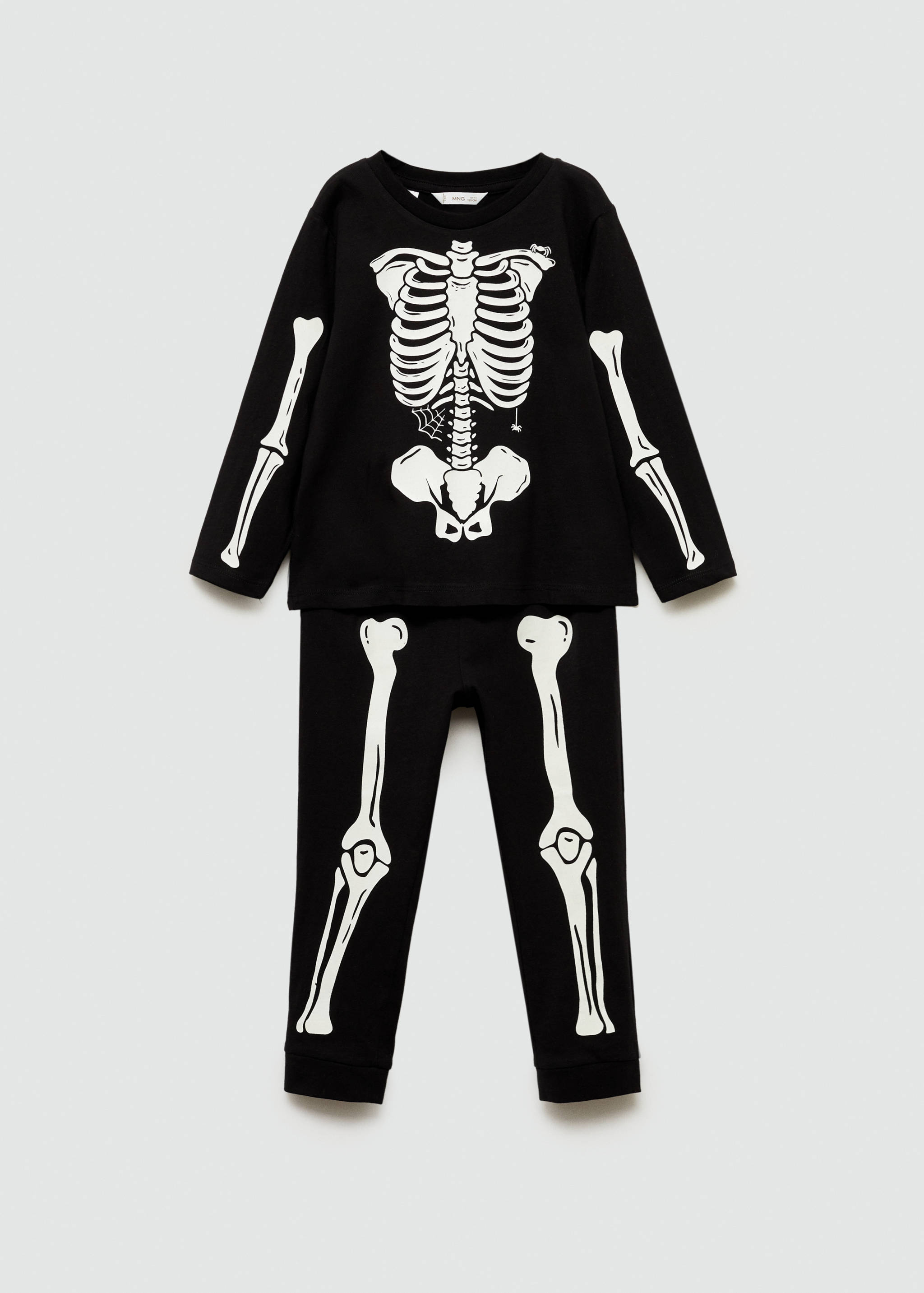 Glow in the dark skeleton pyjama - Article without model