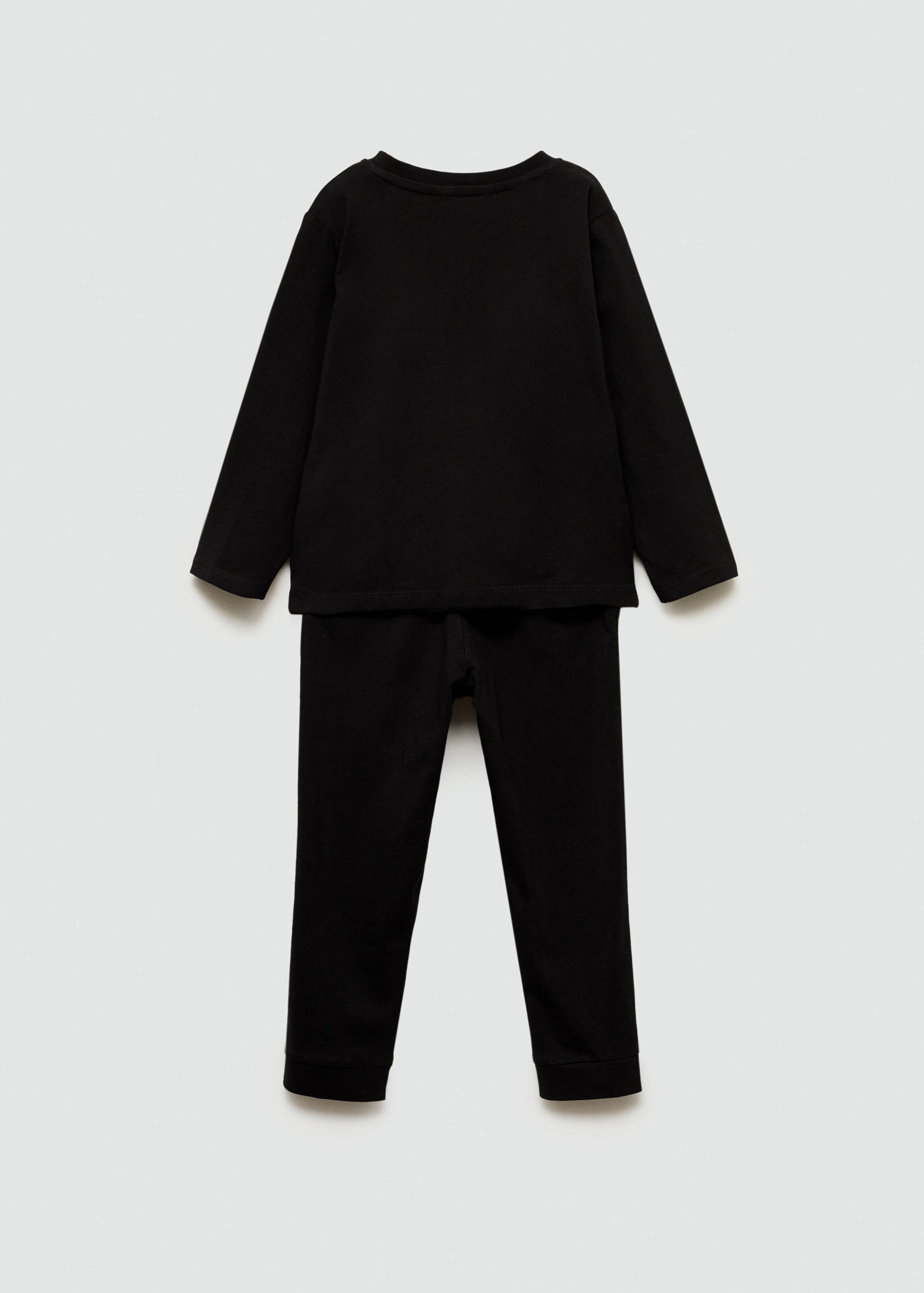 Glow in the dark skeleton pyjama - Reverse of the article