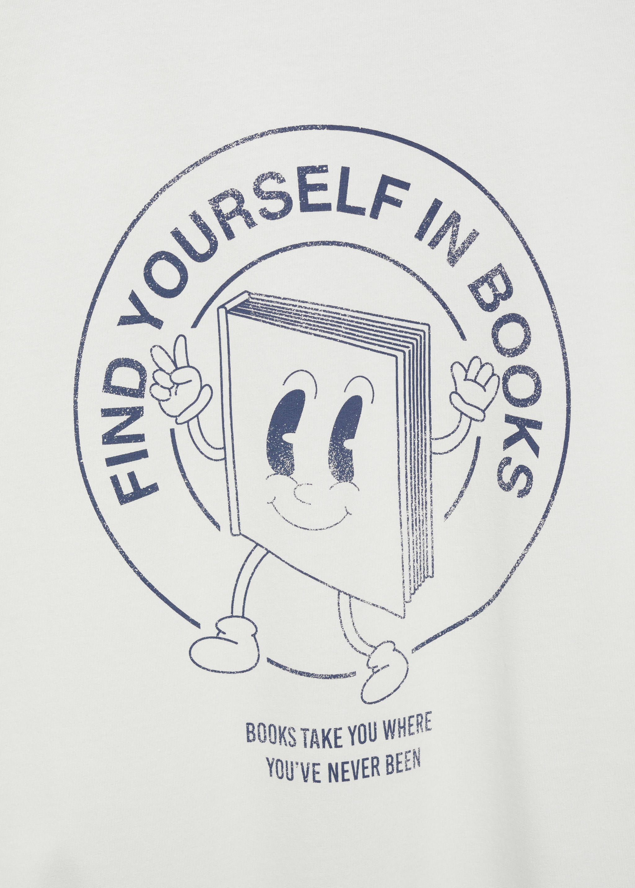 Футболка оверсайз с принтом - Деталь изделия 8