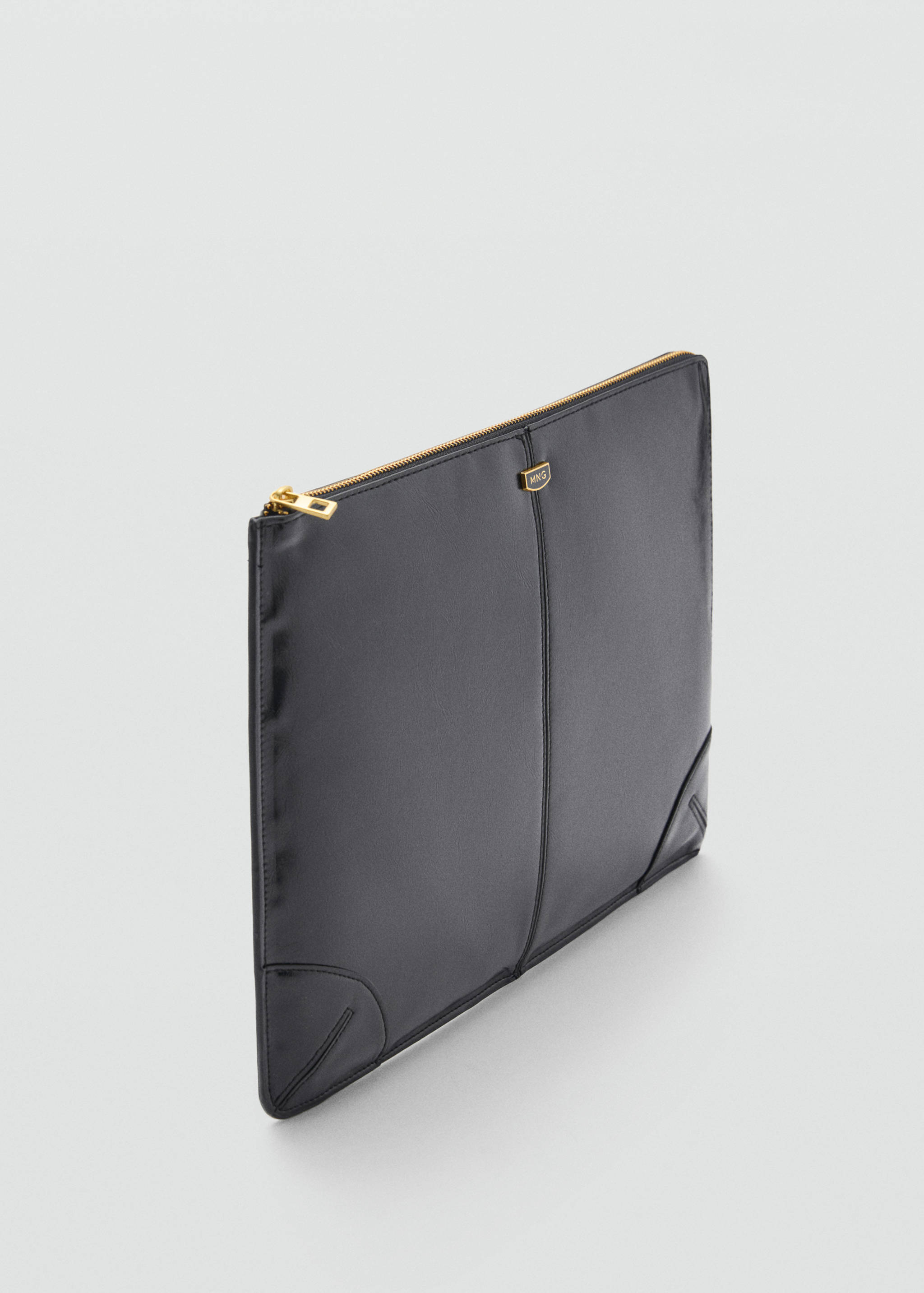 Laptop case with seam detail - Medium plane