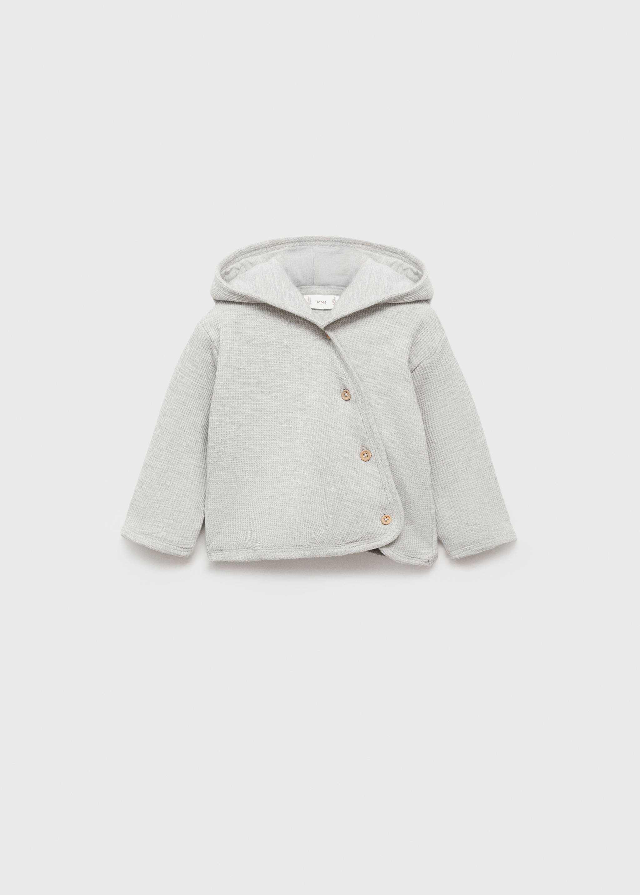 Sweatshirt with crossed closure - Article without model