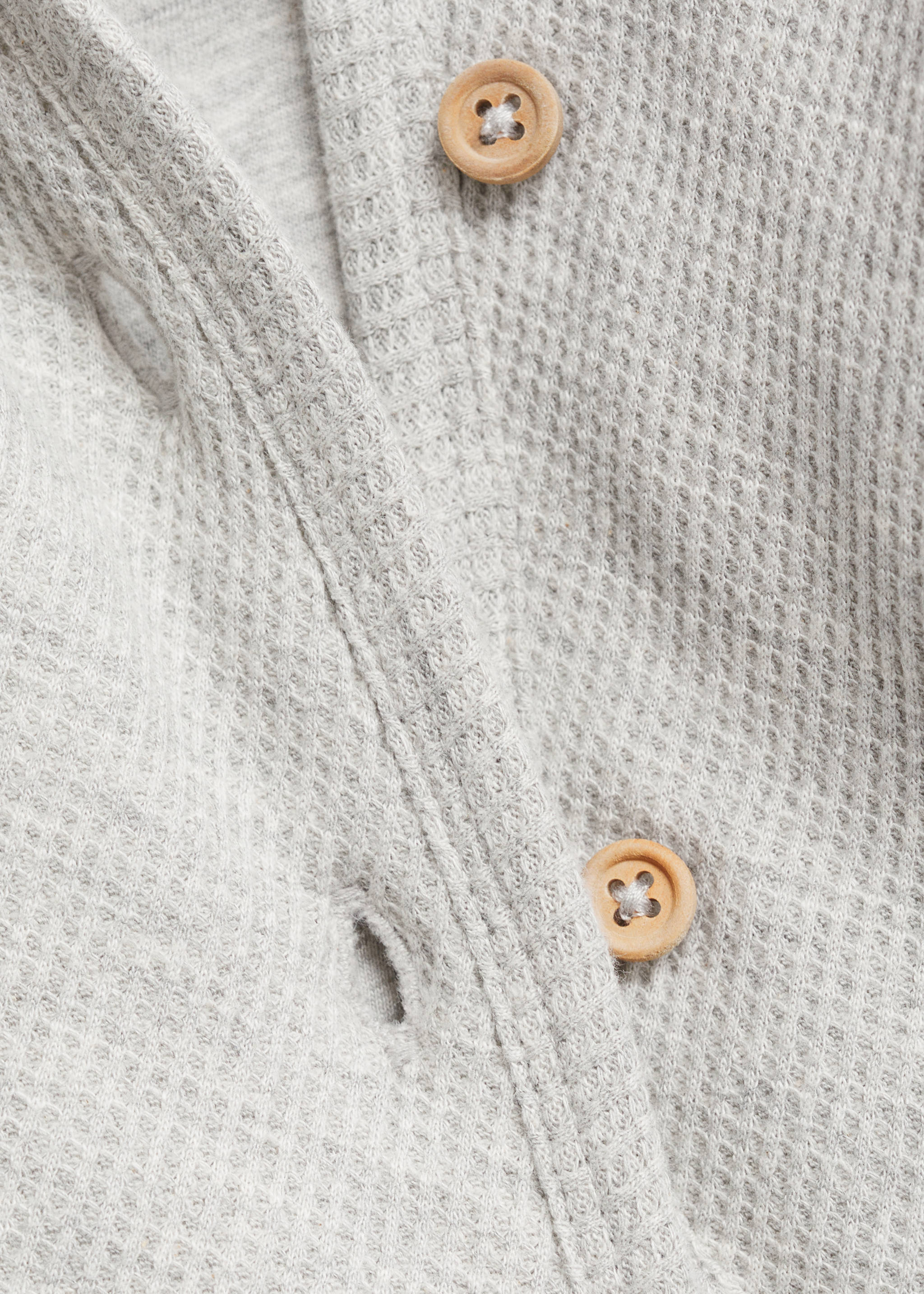 Sweatshirt with crossed closure - Details of the article 8
