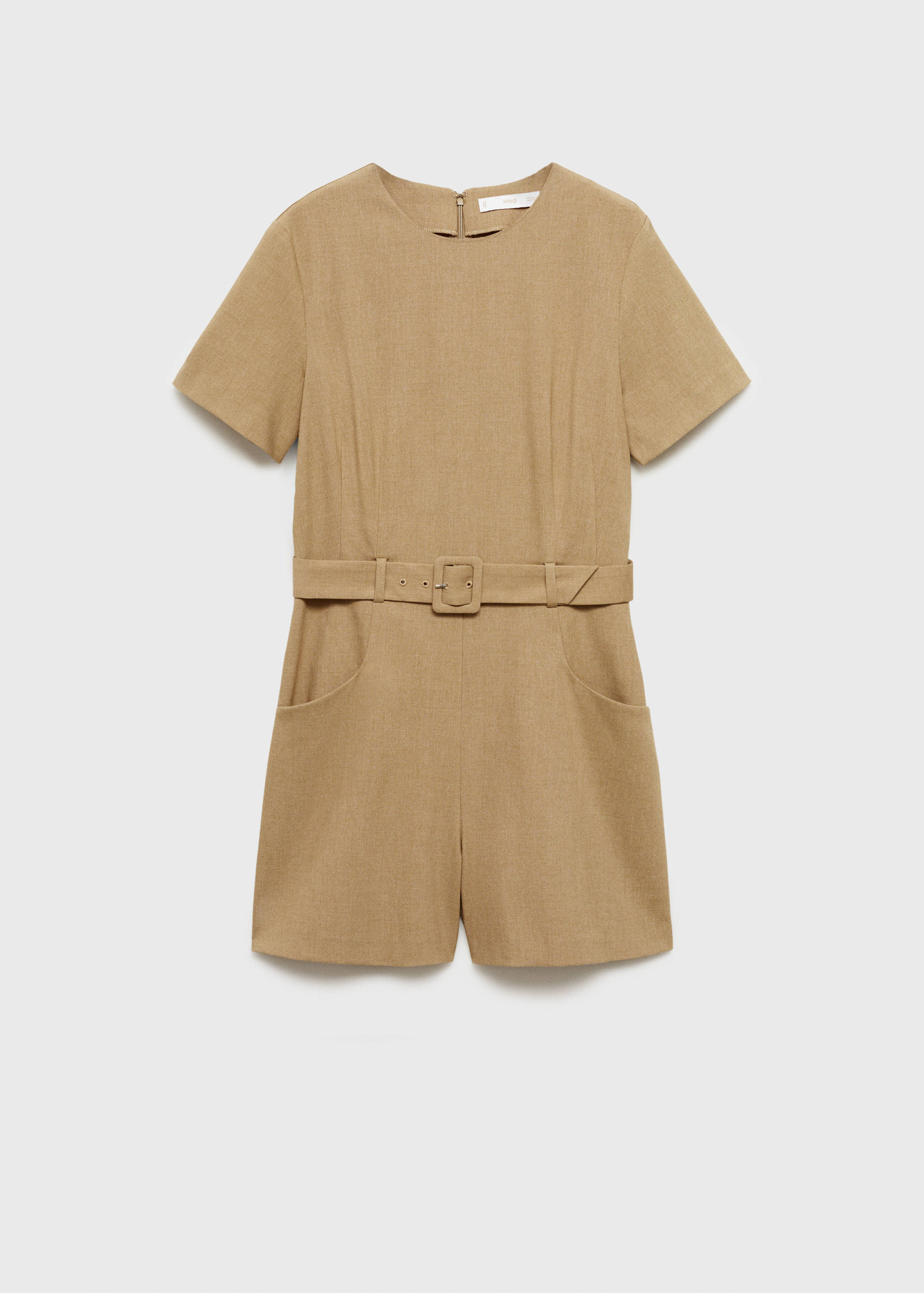 Belt short jumpsuit - Article without model