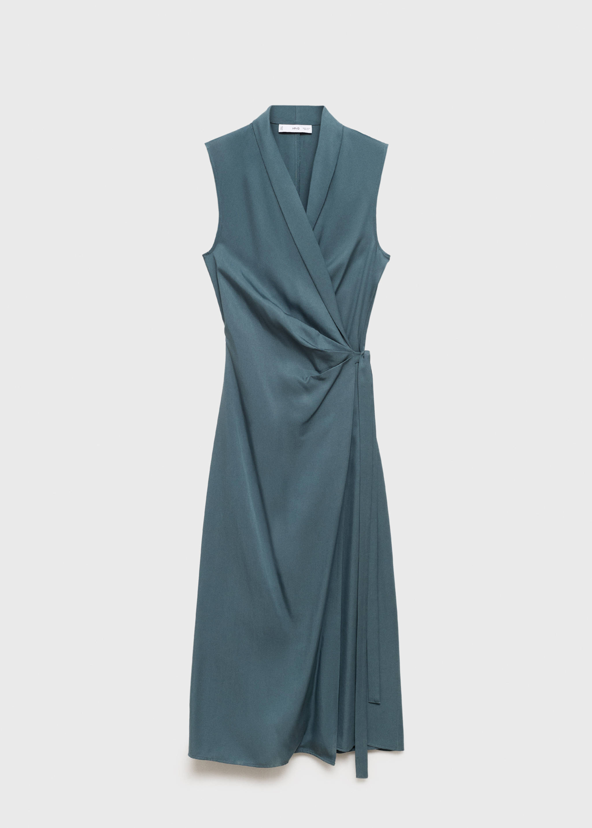 Lyocell dress with knot detail - Article without model