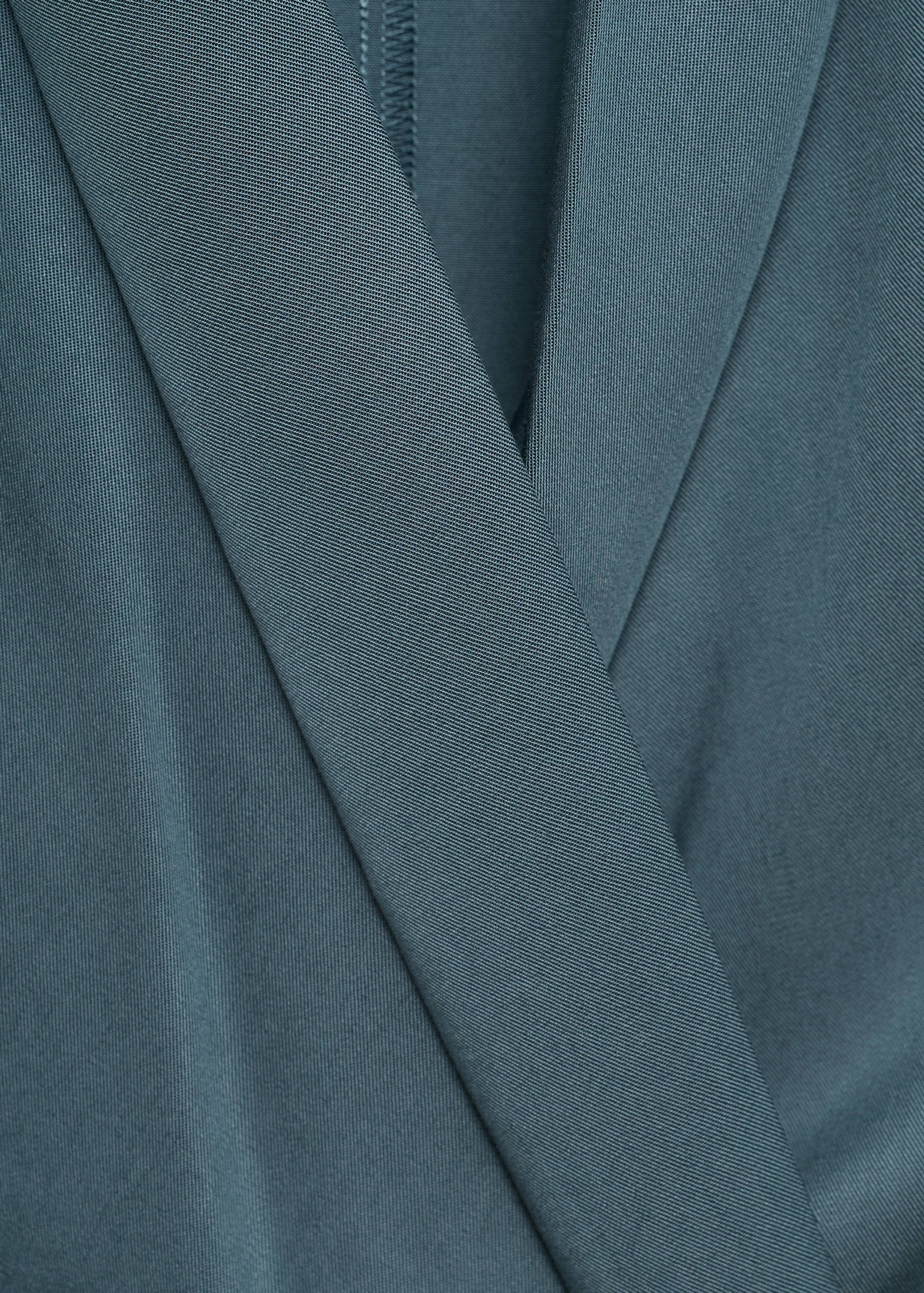 Lyocell dress with knot detail - Details of the article 8