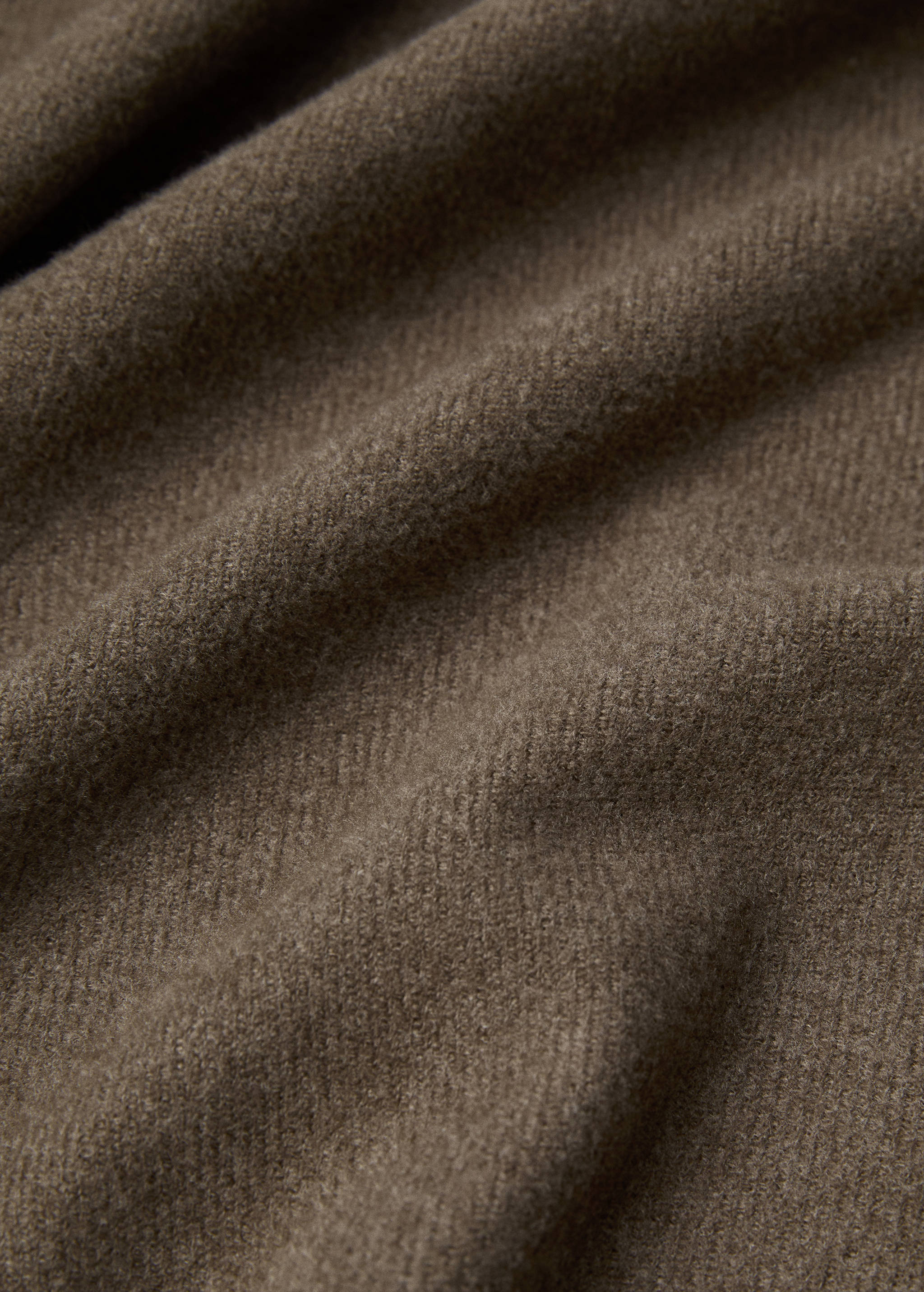 Smooth fringed blanket 130x180cm - Details of the article 2