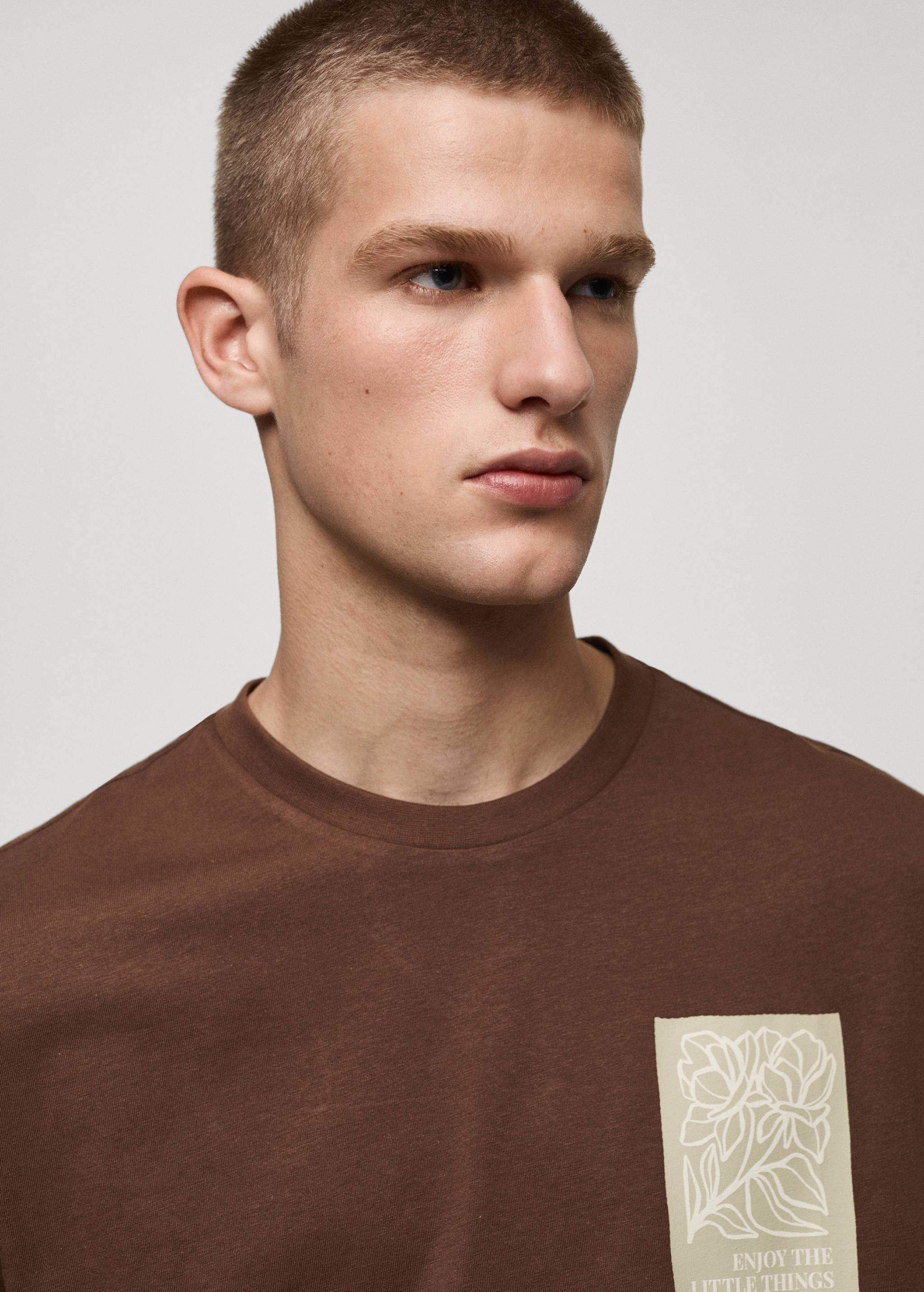 100% cotton printed t-shirt - Details of the article 1