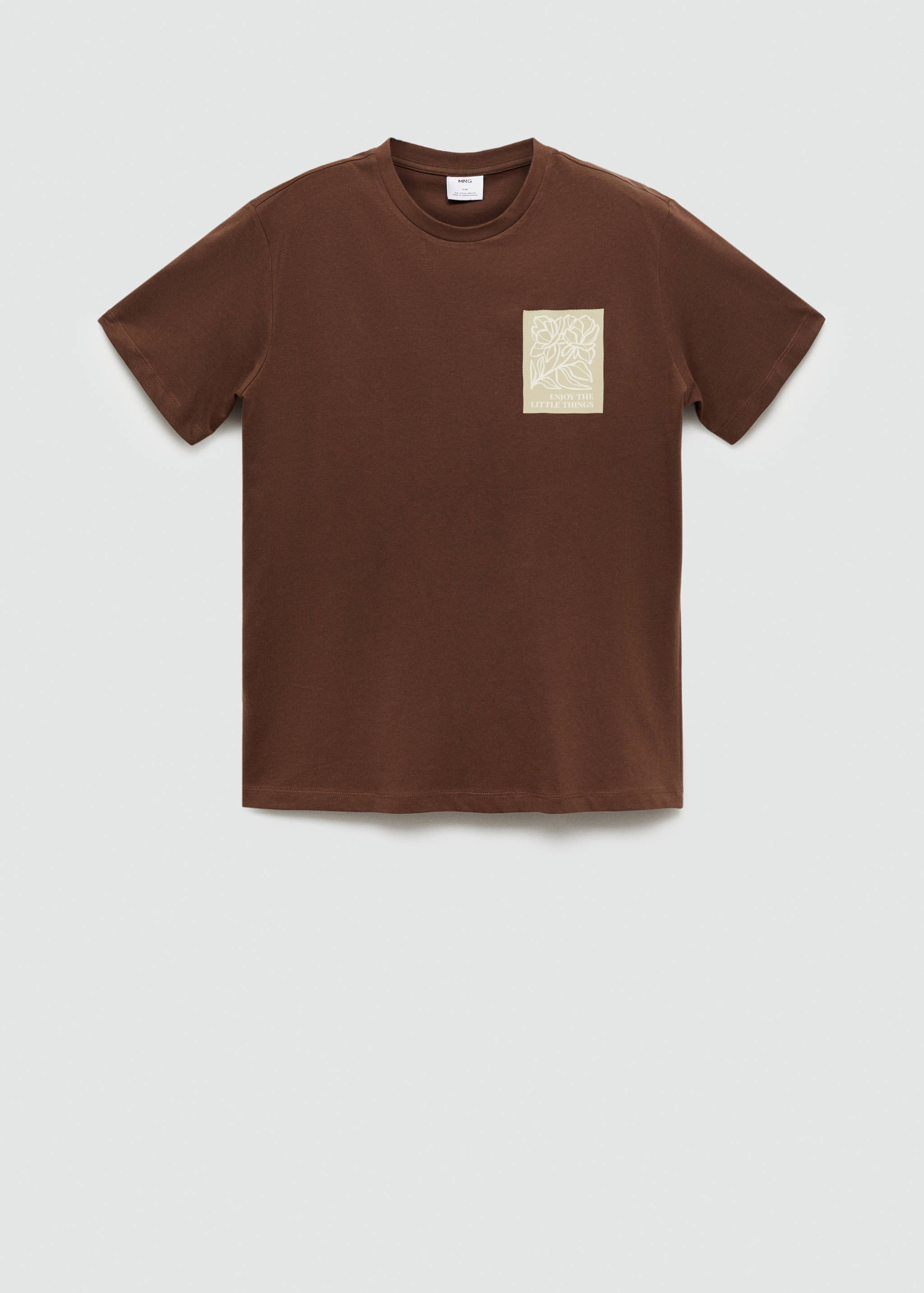 100% cotton printed t-shirt - Article without model