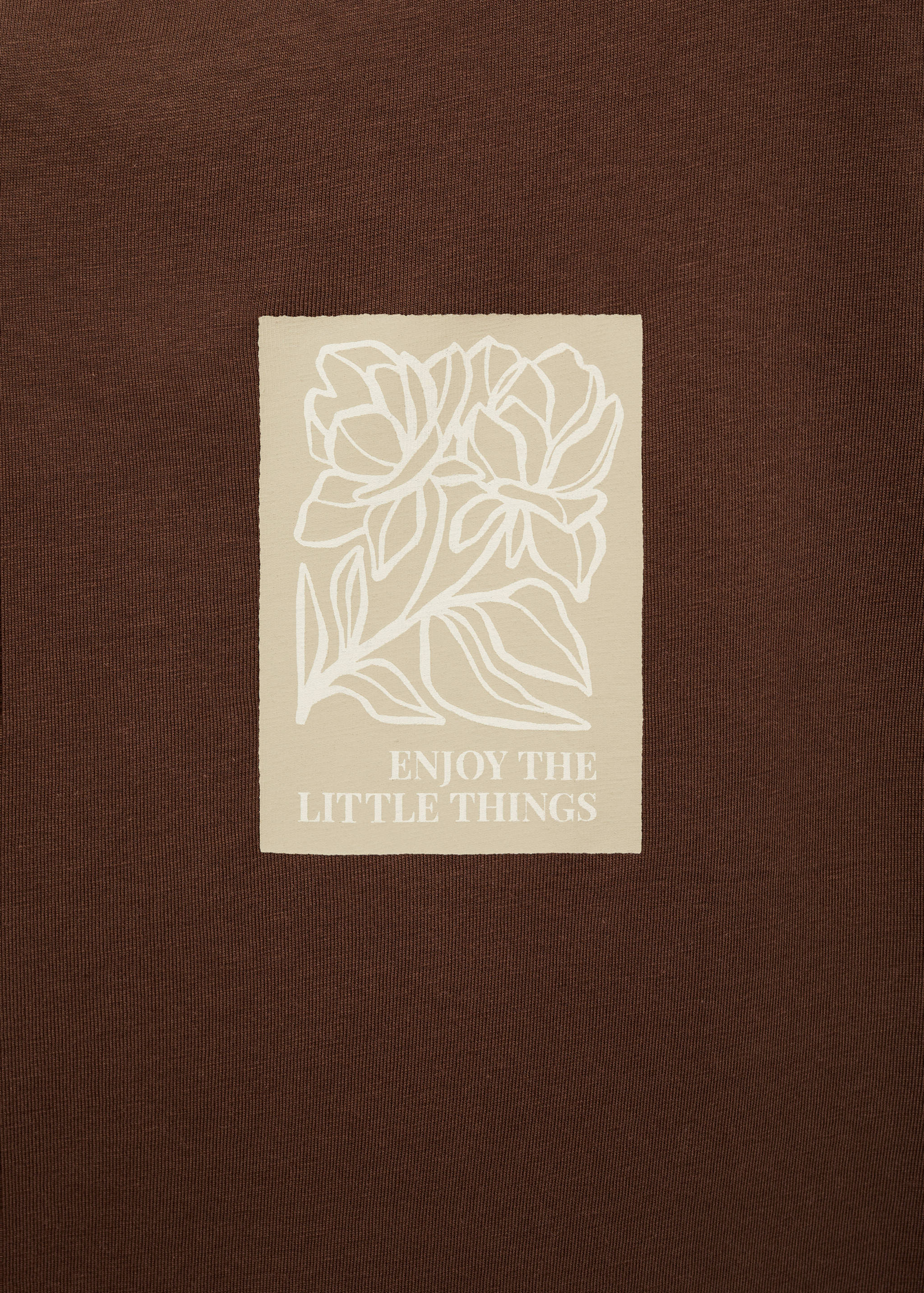 100% cotton printed t-shirt - Details of the article 0