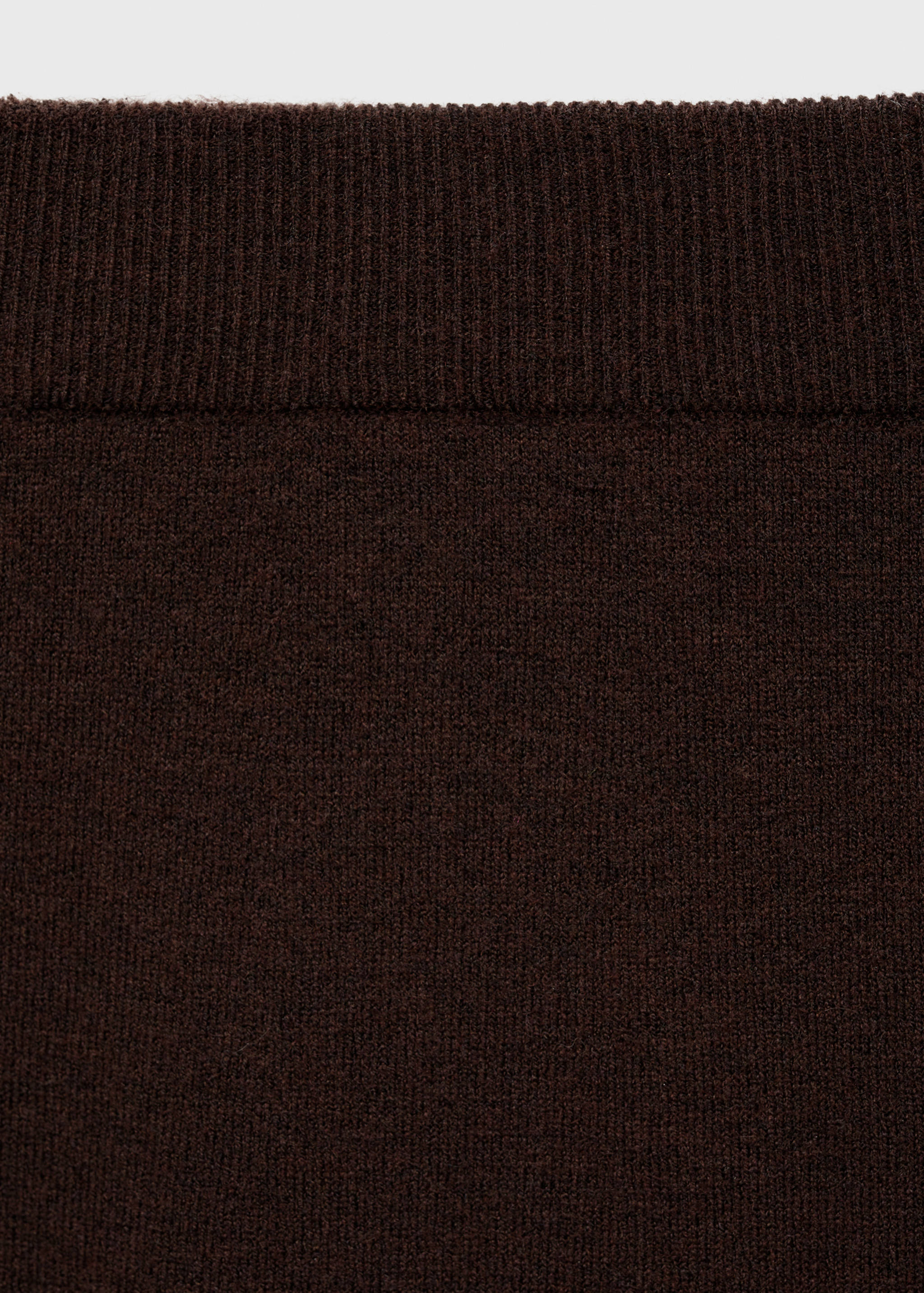 Ribbed midi skirt - Details of the article 8