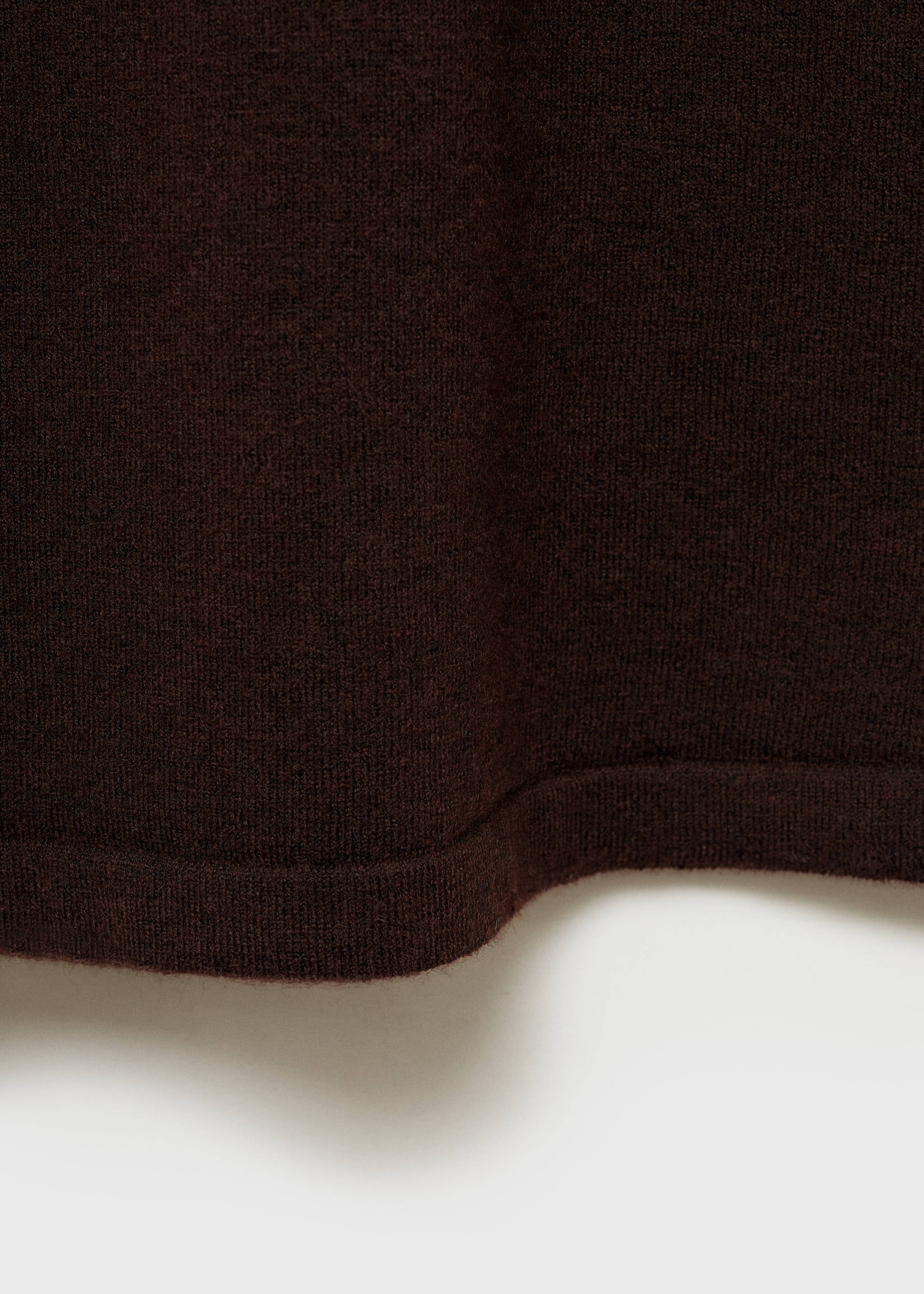 Ribbed midi skirt - Details of the article 0