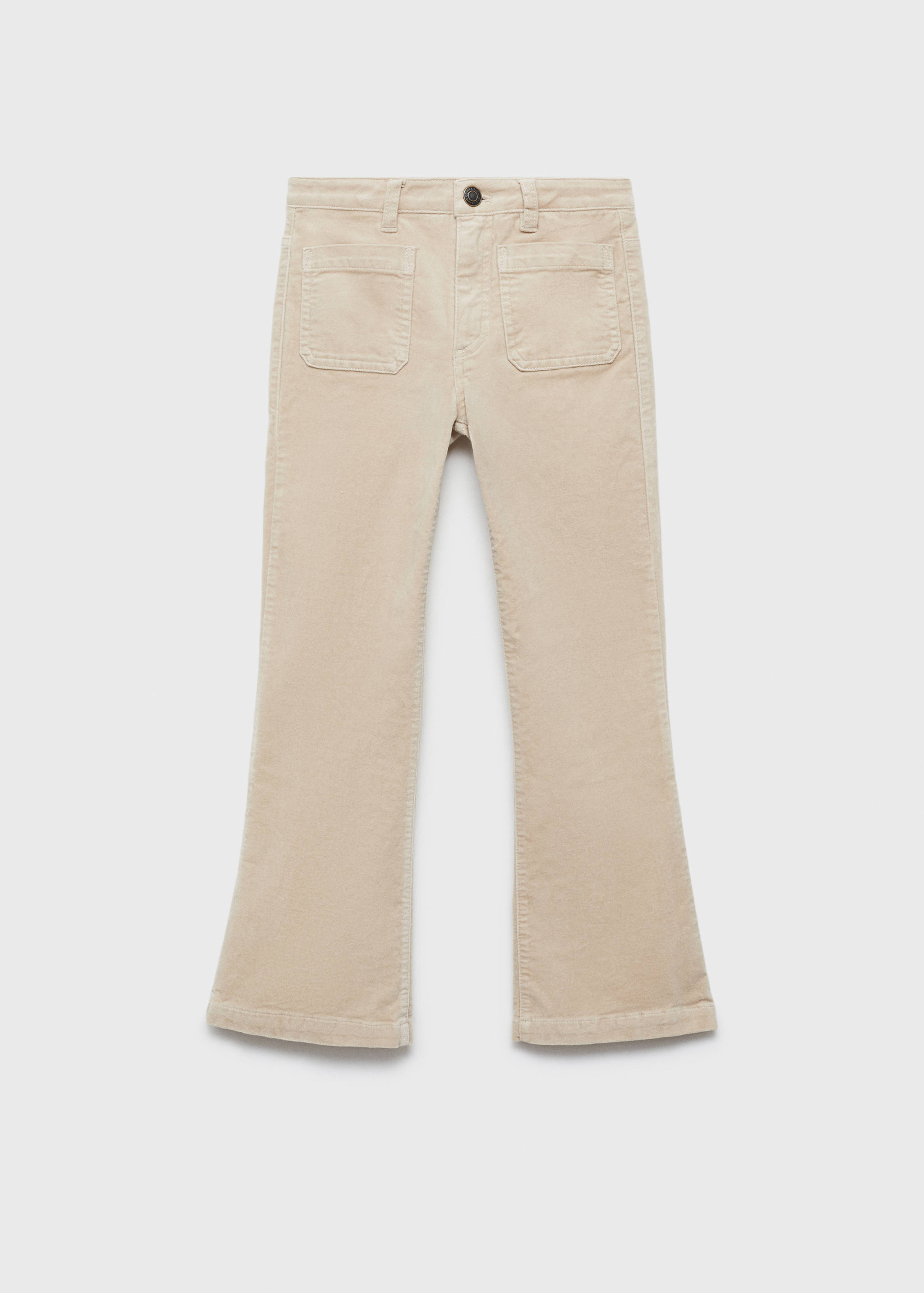 Velvet flared pants - Article without model