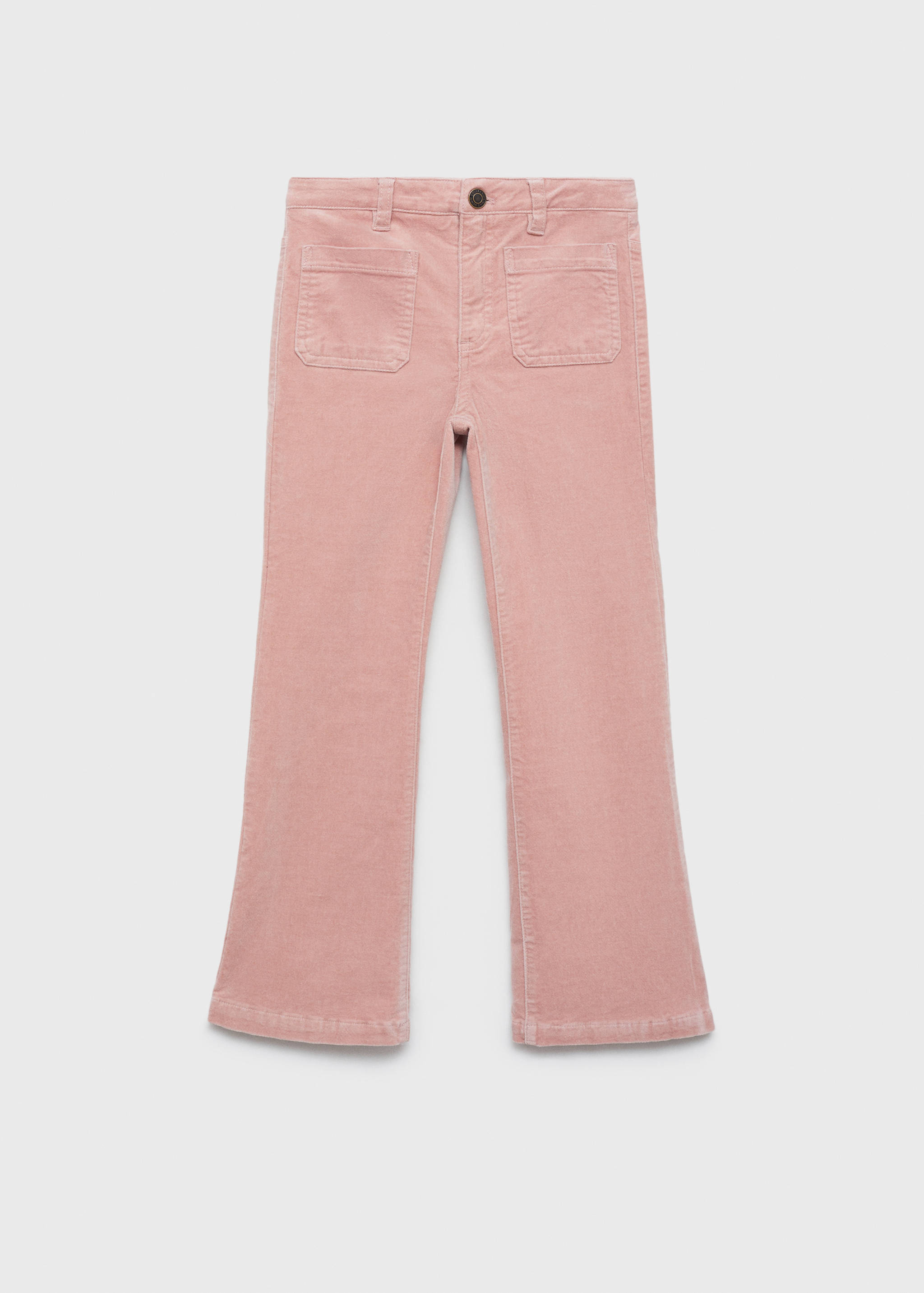 Velvet flared pants - Article without model