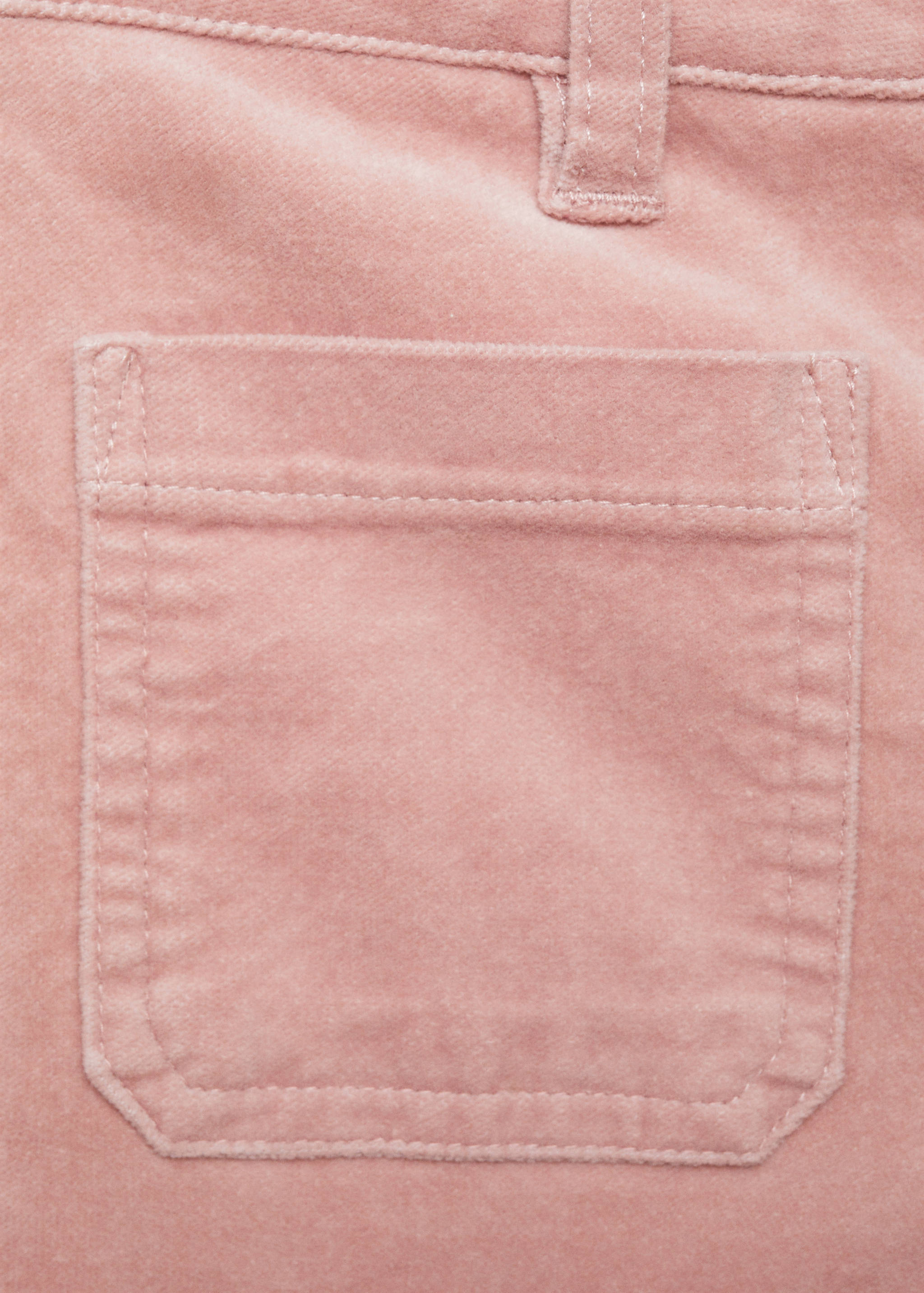Velvet flared pants - Details of the article 8