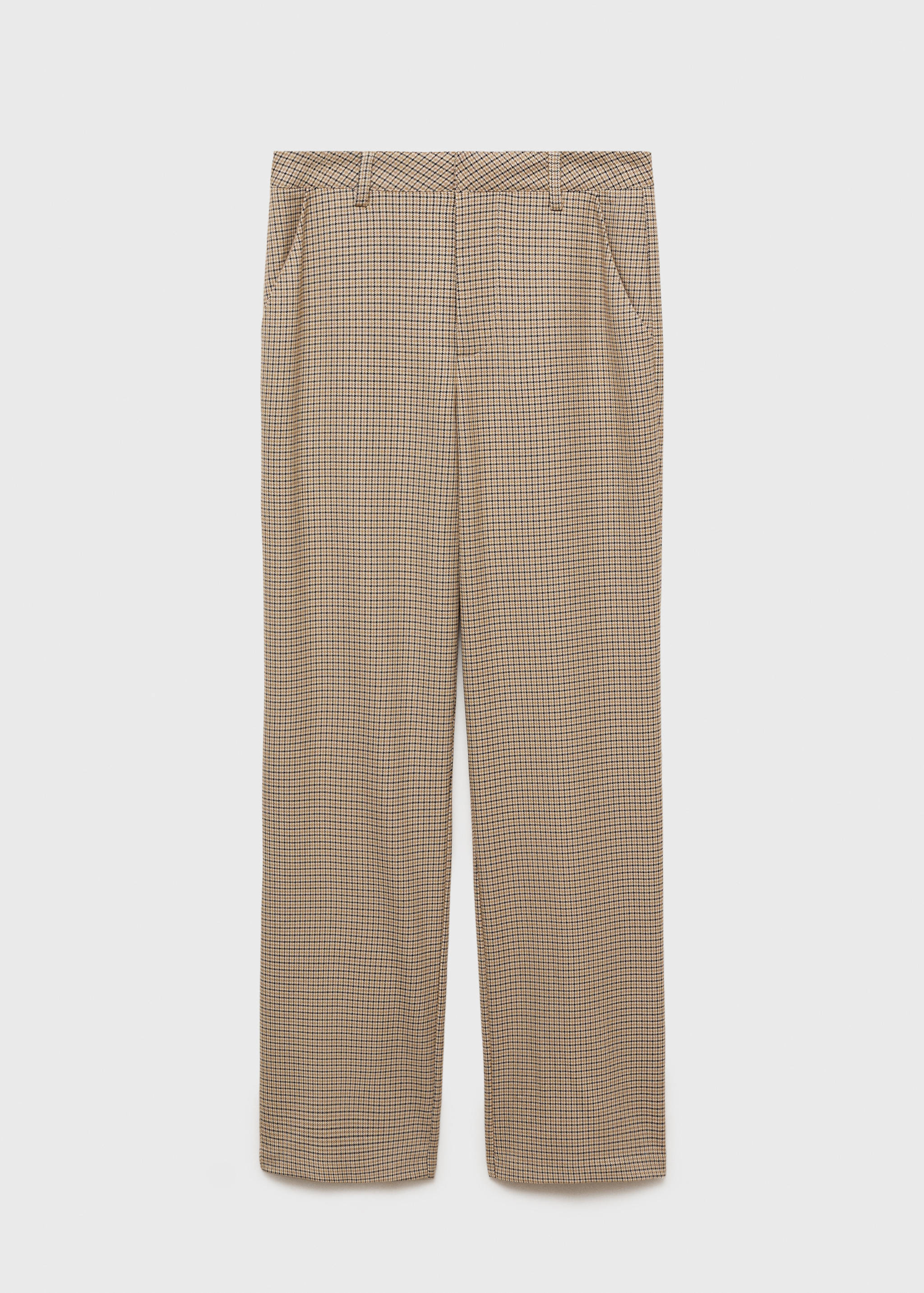Houndstooth suit trousers - Article without model