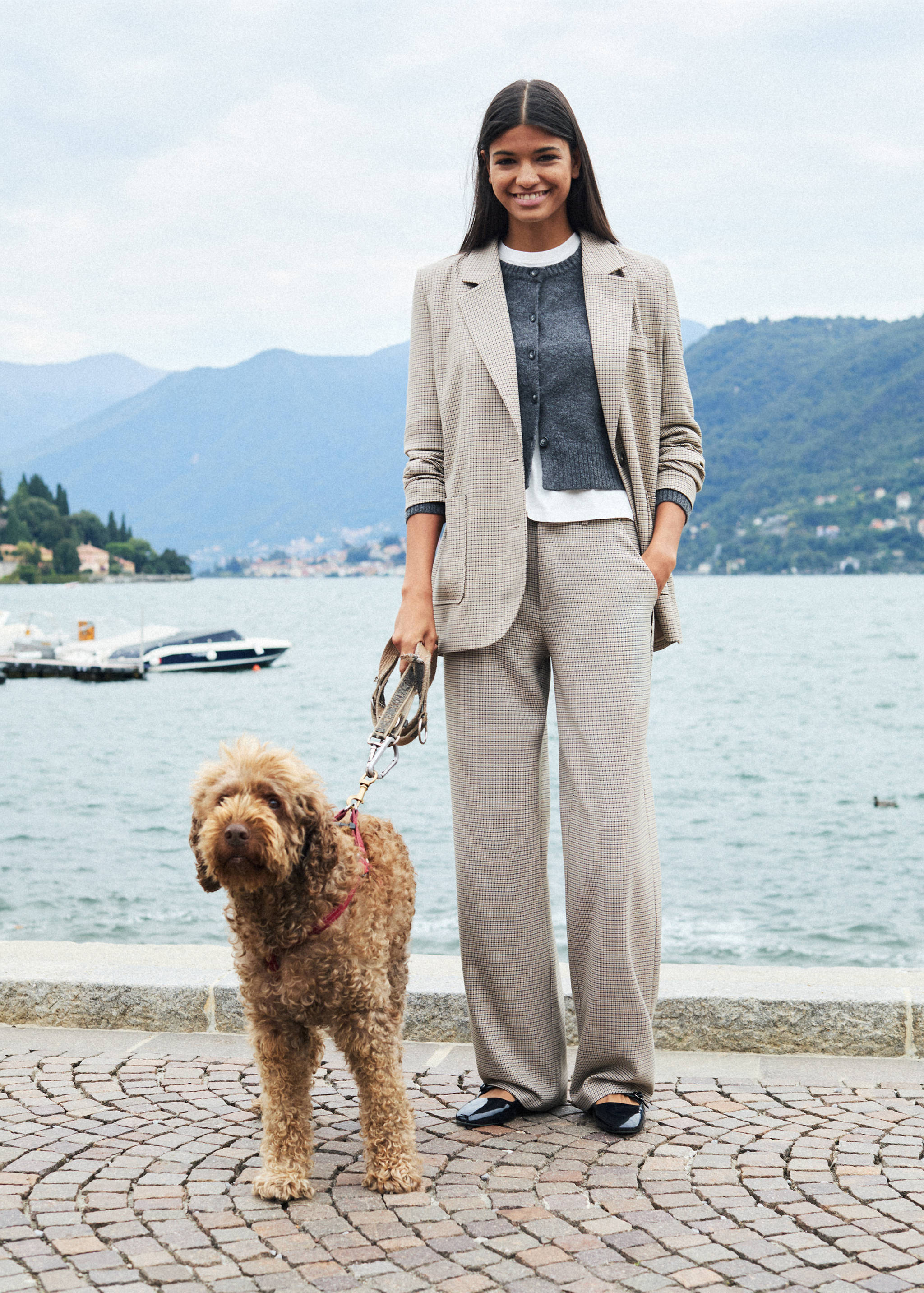 Houndstooth suit trousers - Details of the article 5