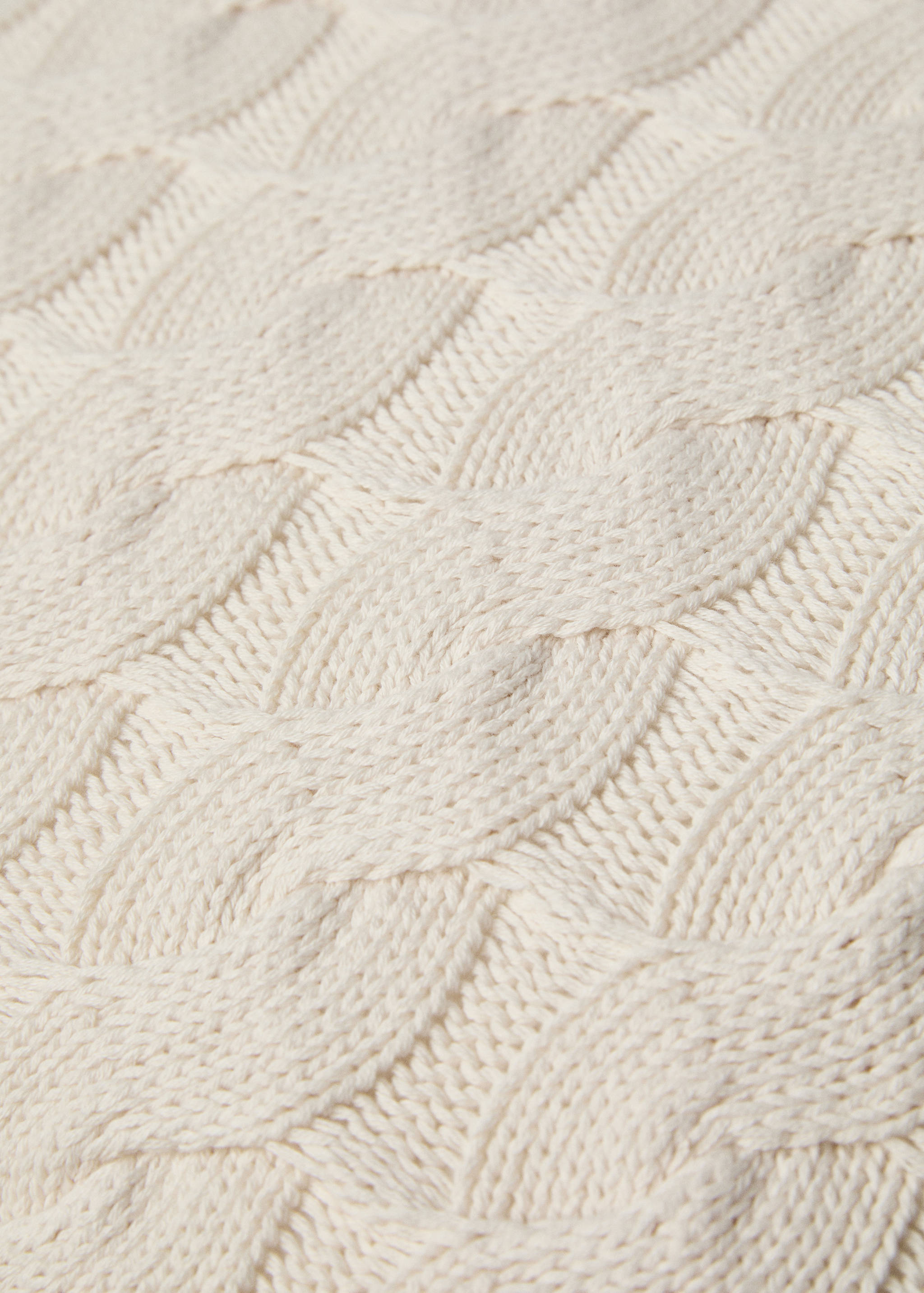 100% cotton braided knit cushion cover 17.7x17.7in - Details of the article 3