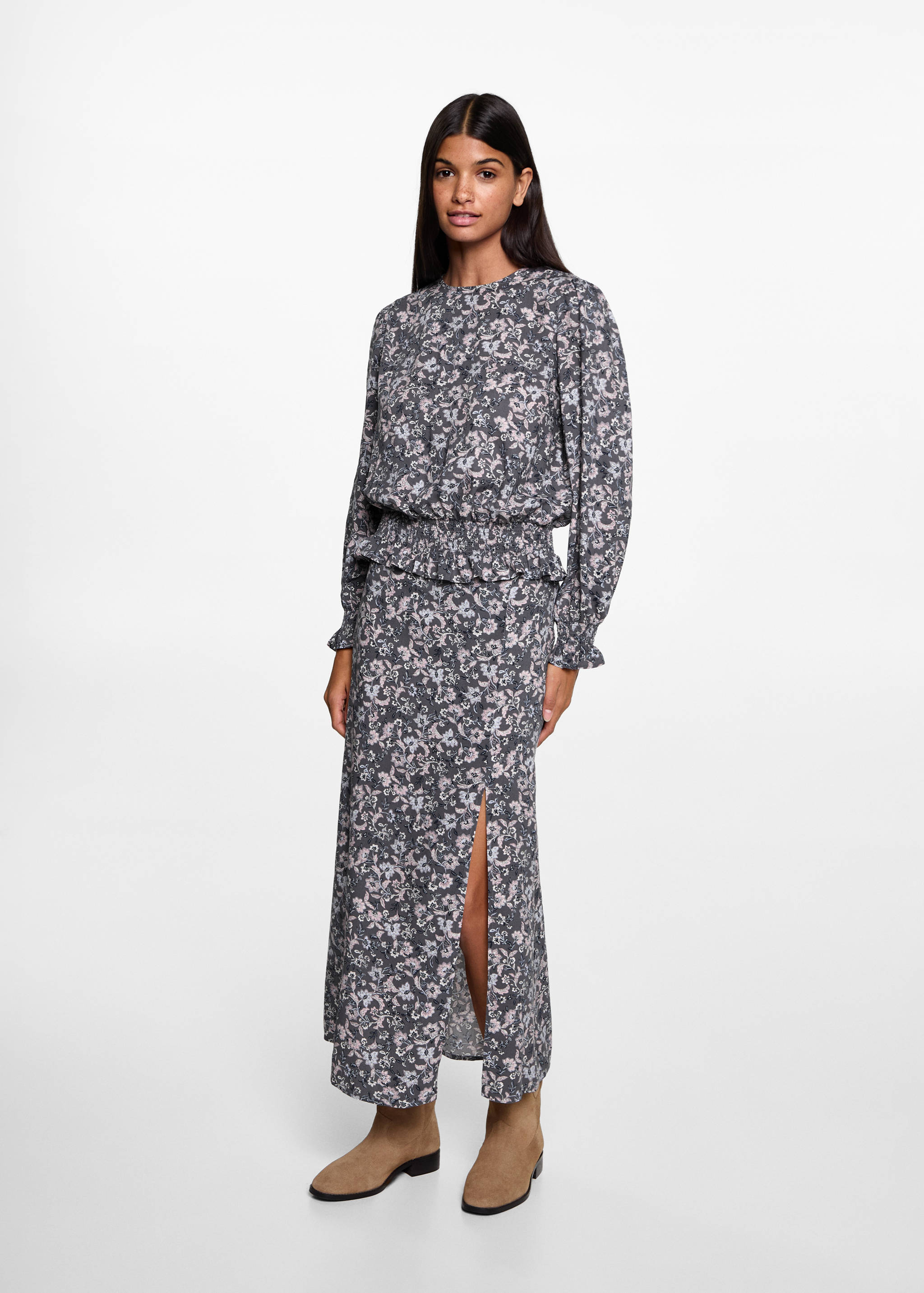 Floral print blouse - Details of the article 2
