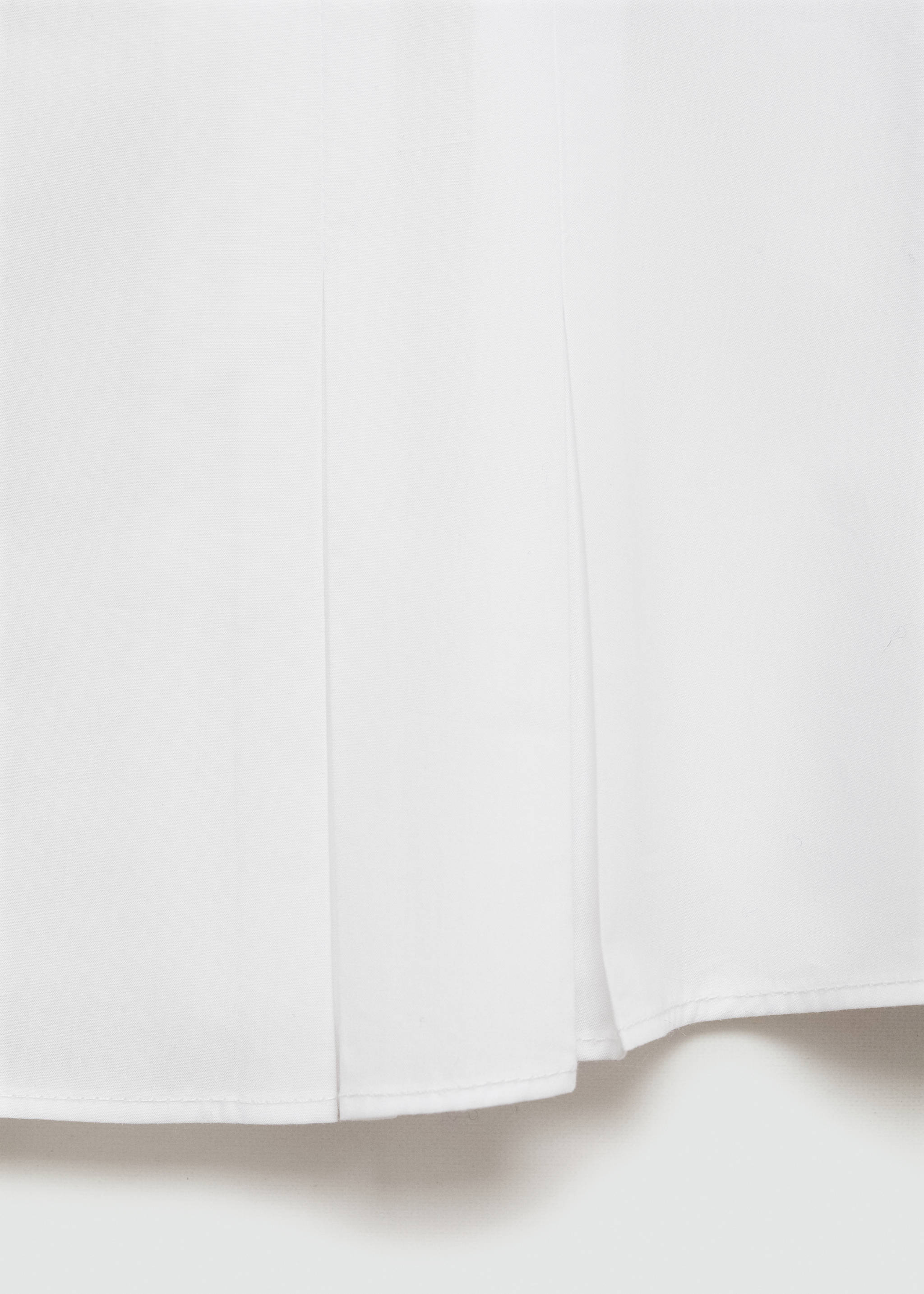 莱赛尔纤维棉质混纺衬衫 - null