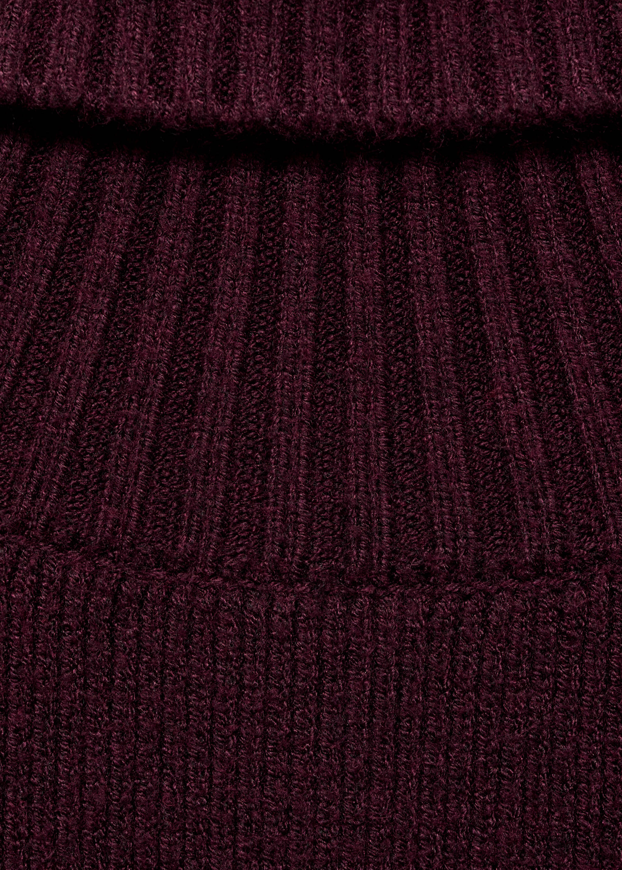 Short knitted turtleneck dress - Details of the article 8