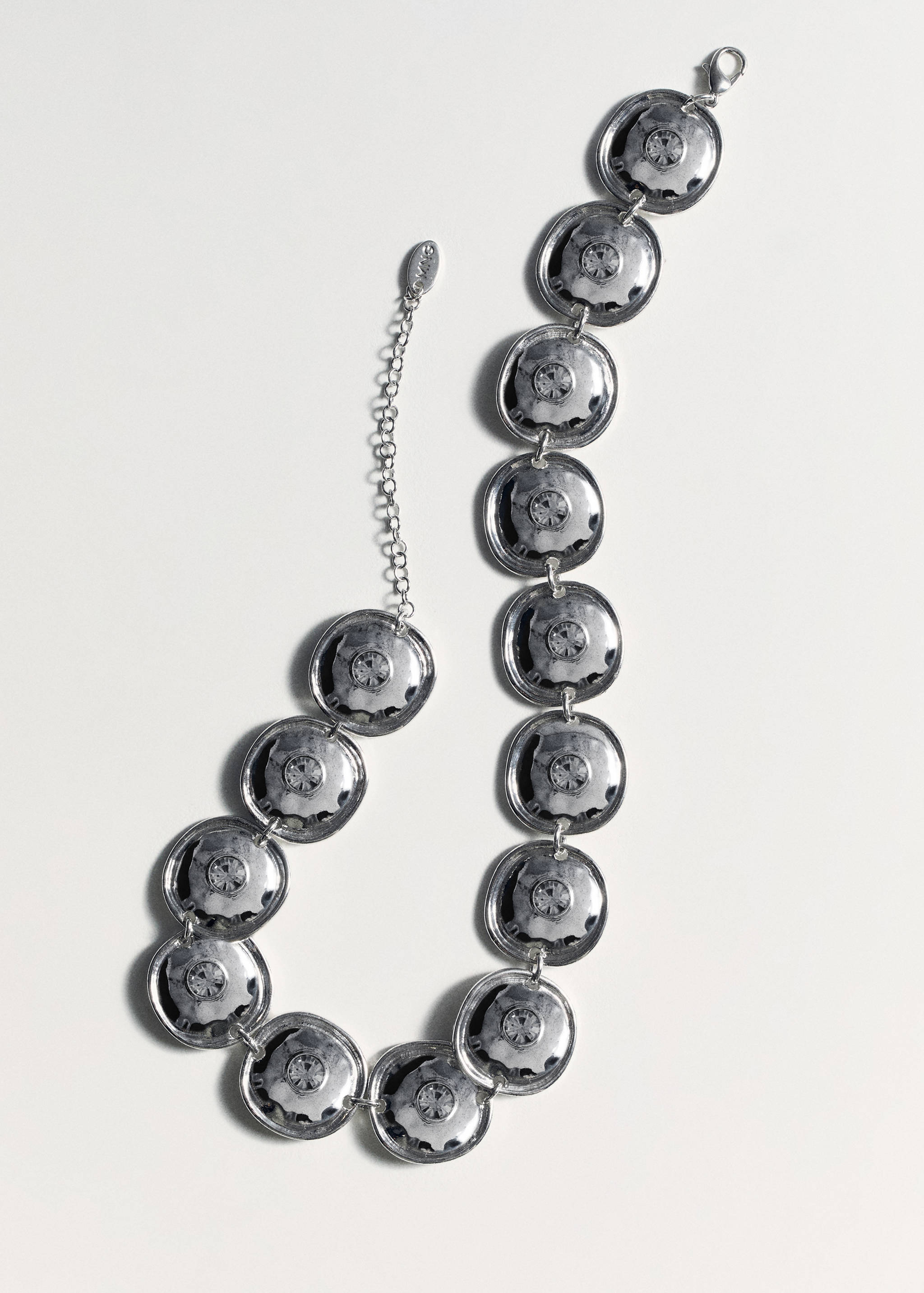 Crystal coin necklace - Details of the article 5