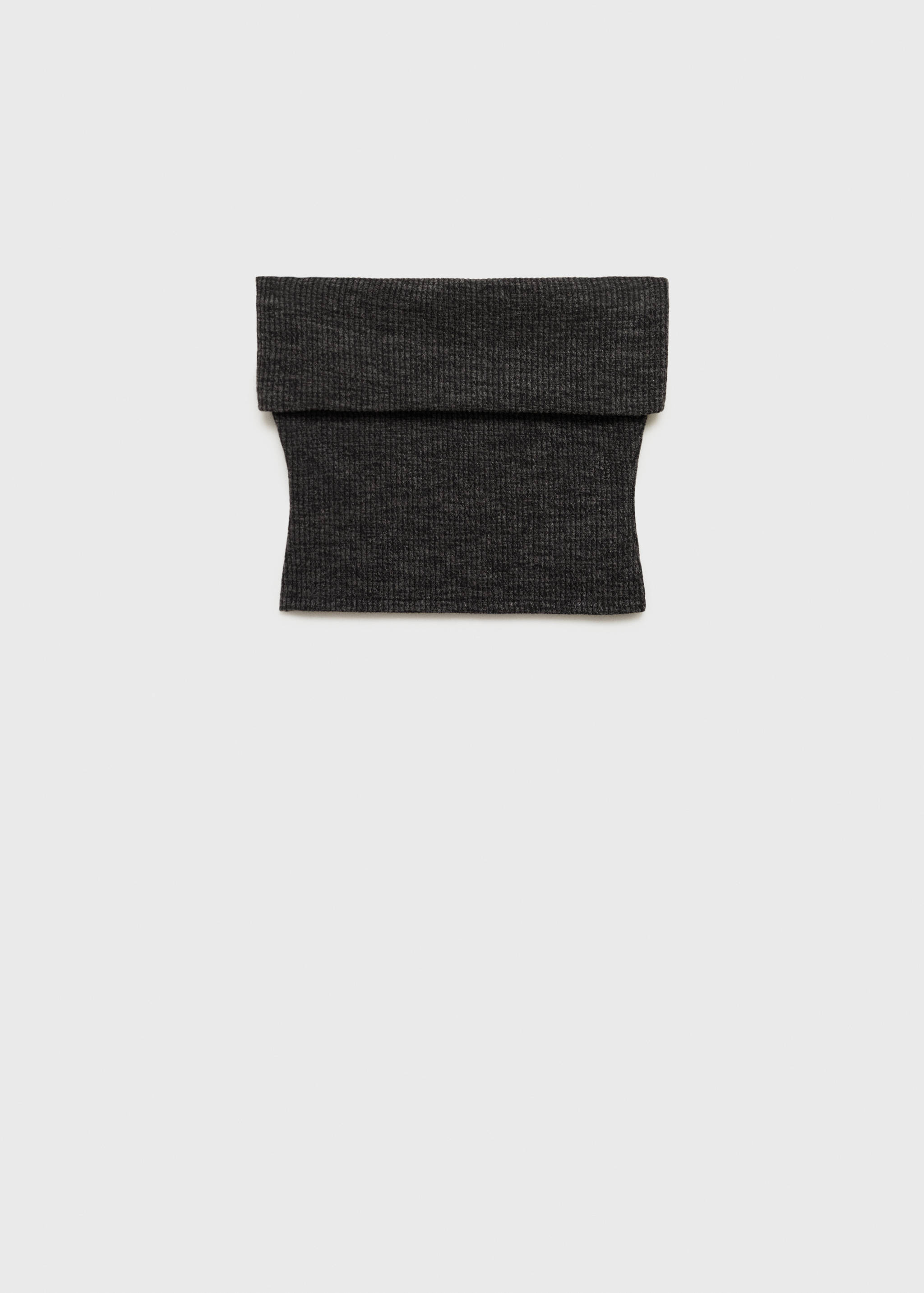 Top with turn-down neckline - Article without model