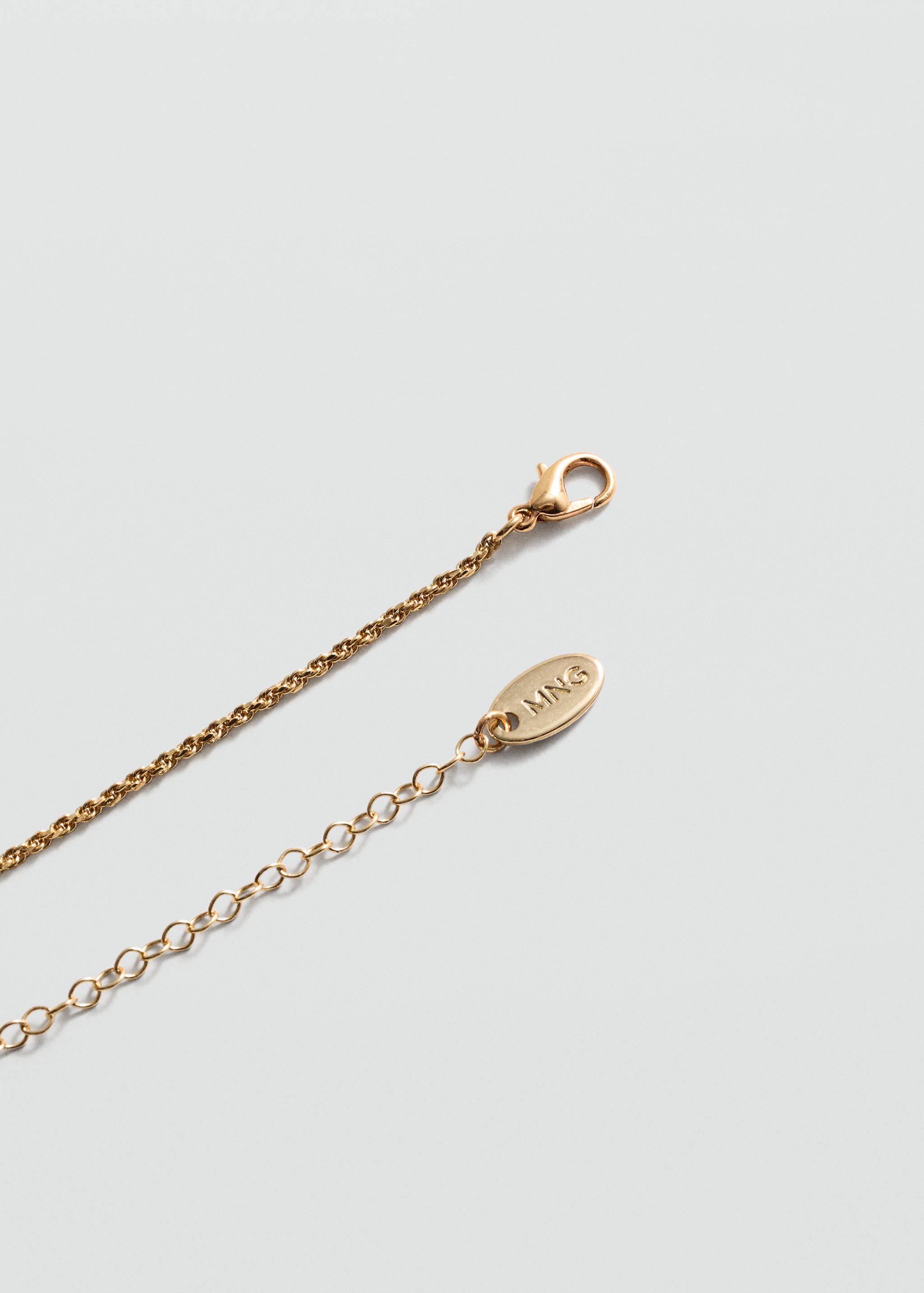 Pendant chain necklace - Medium plane