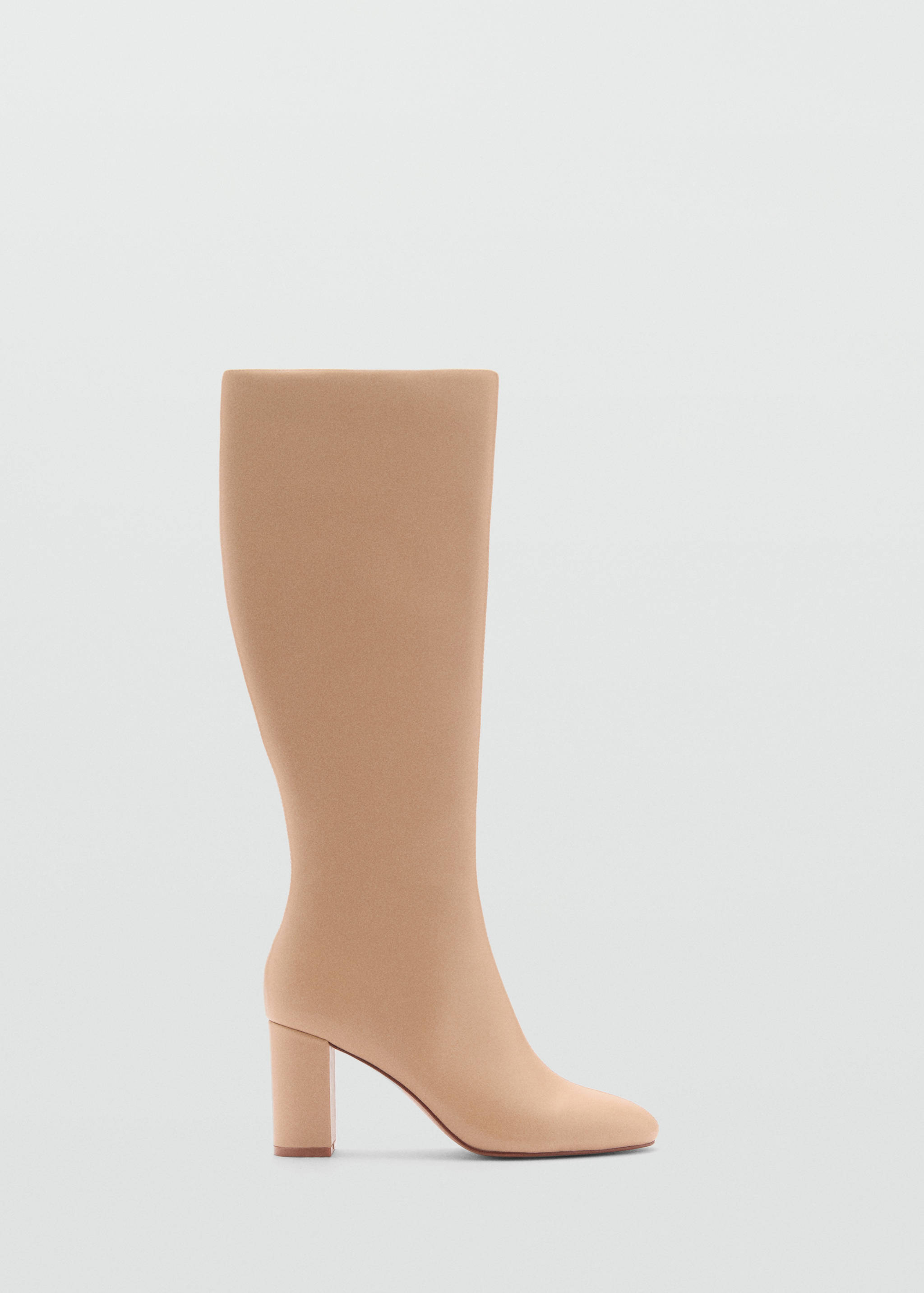 Tall leather boots - Article without model