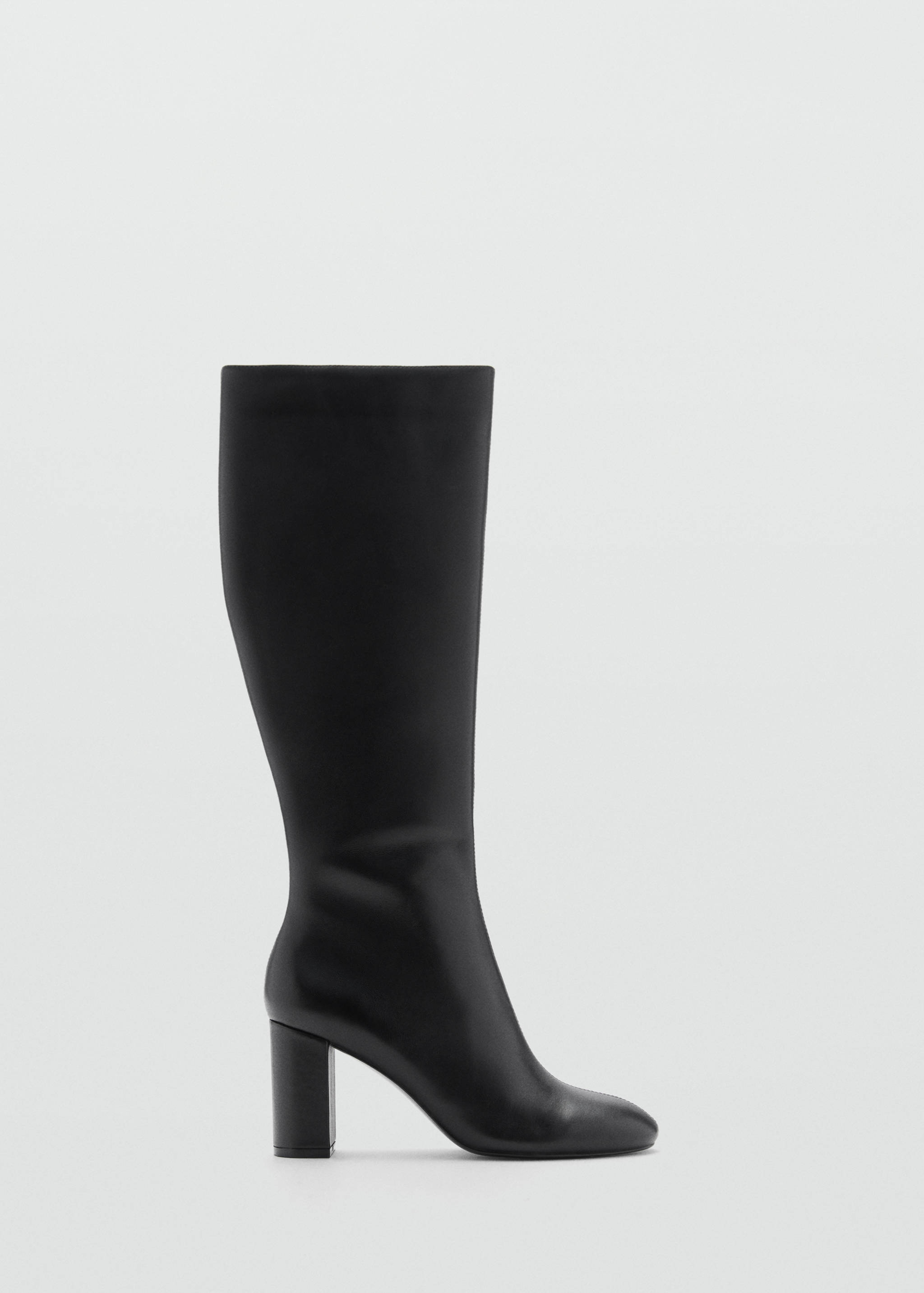 Tall leather boots - Article without model