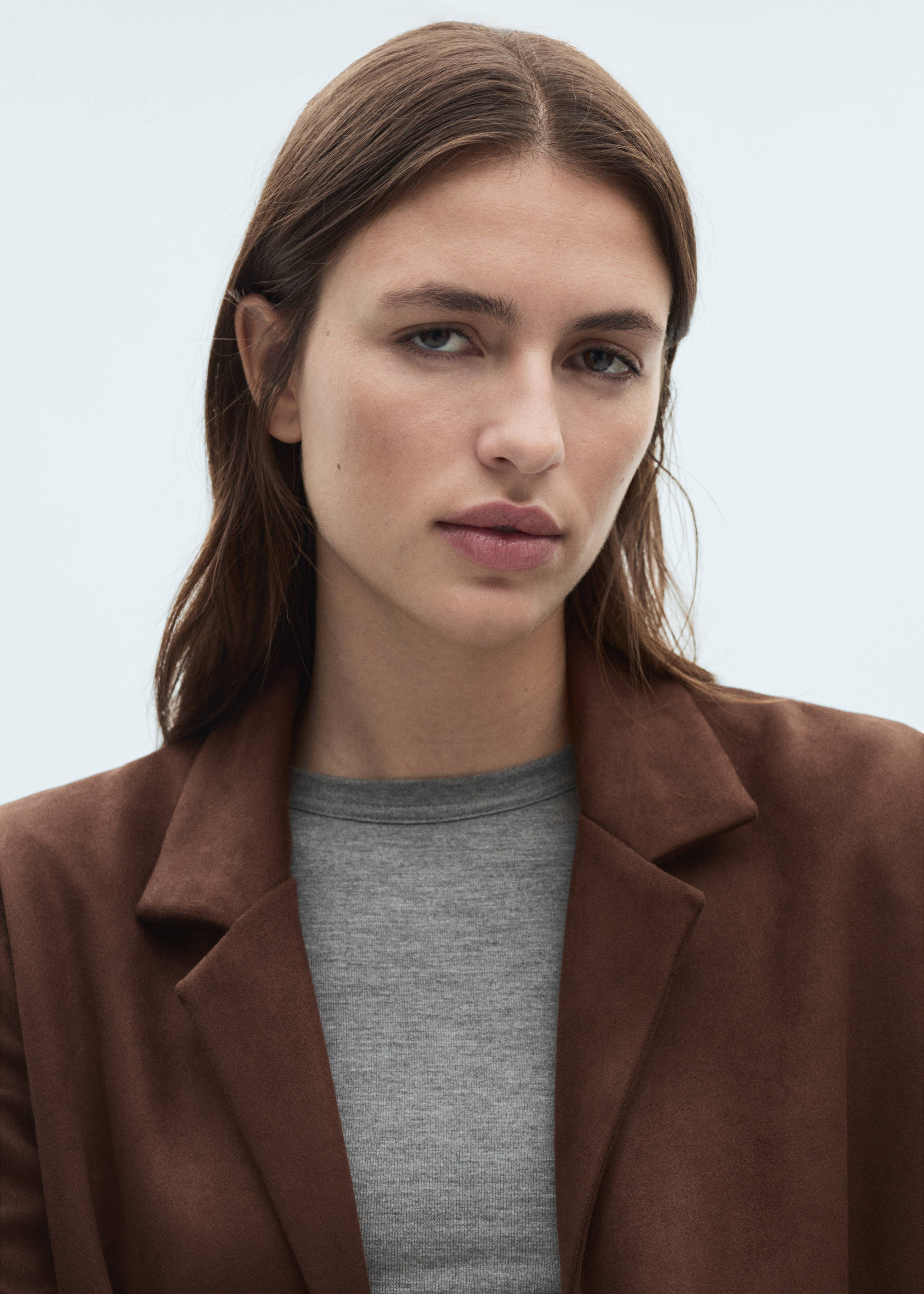 Suede-effect fringes jacket - Details of the article 1