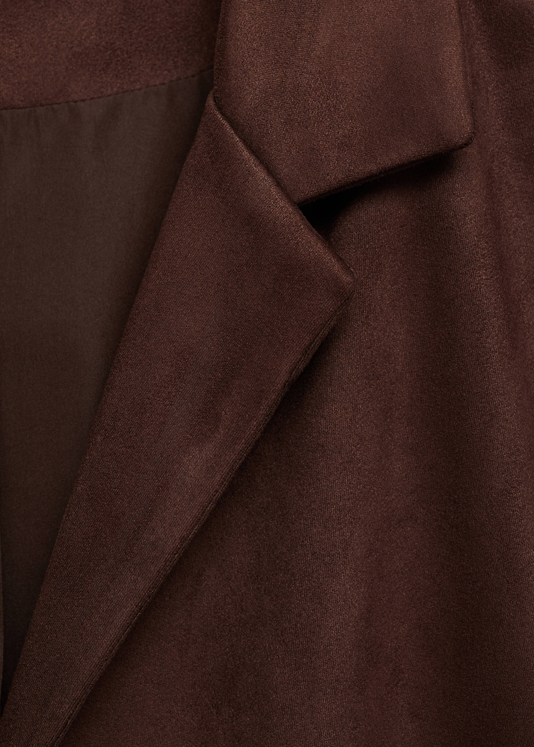 Suede-effect fringes jacket - Details of the article 8