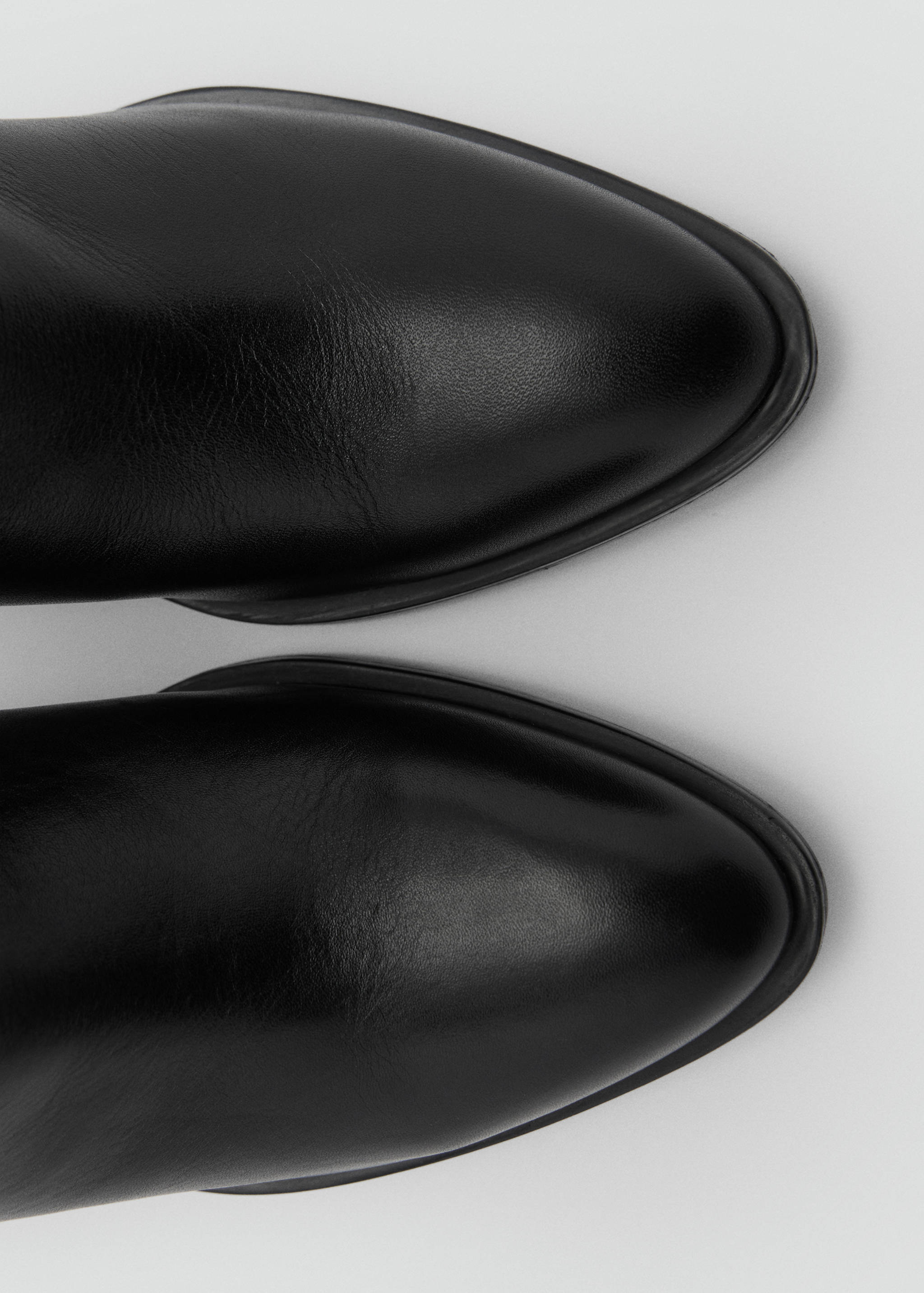 Bottes hautes talon cuir - Détail de l'article 2