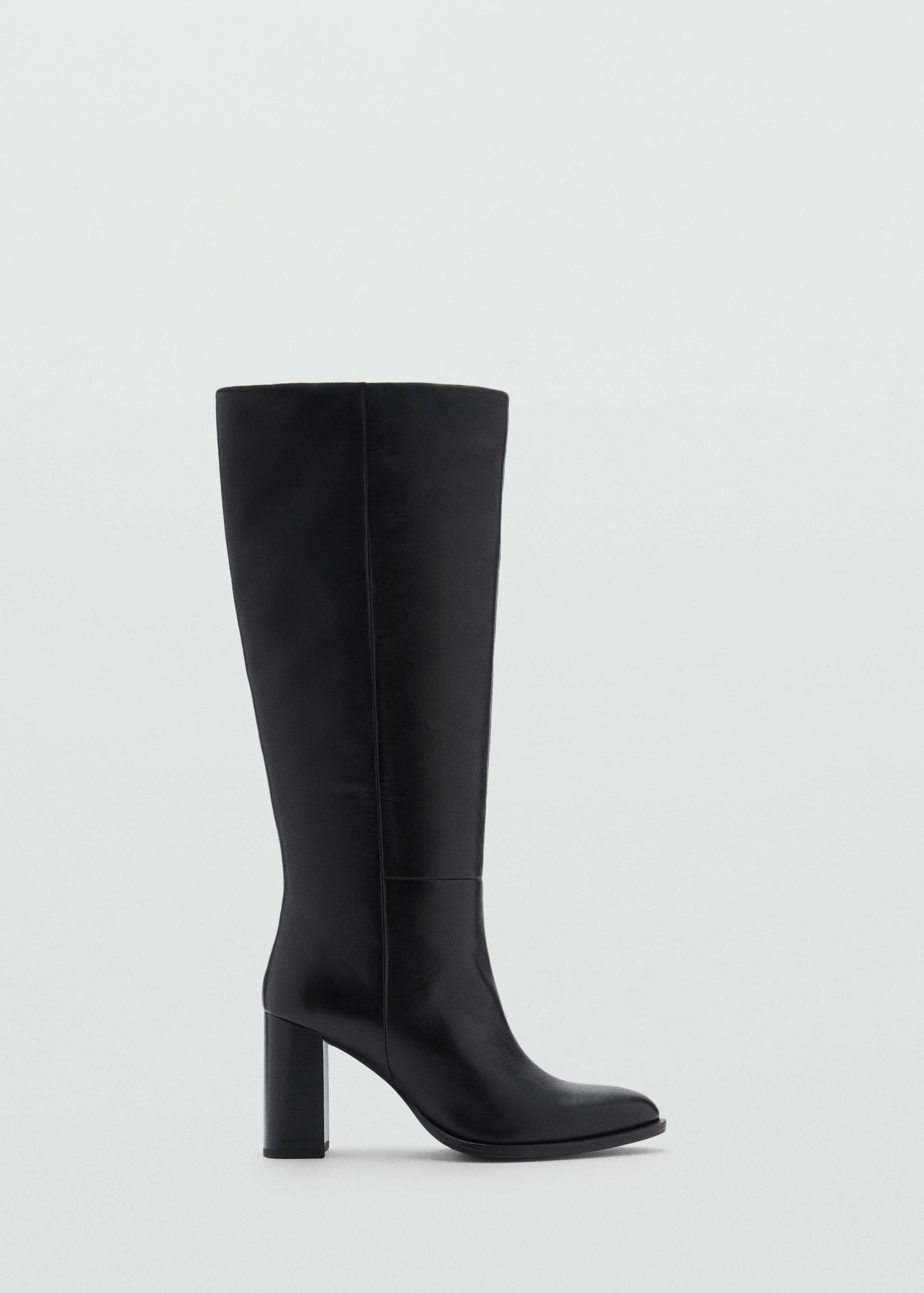High heel leather boot - Article without model