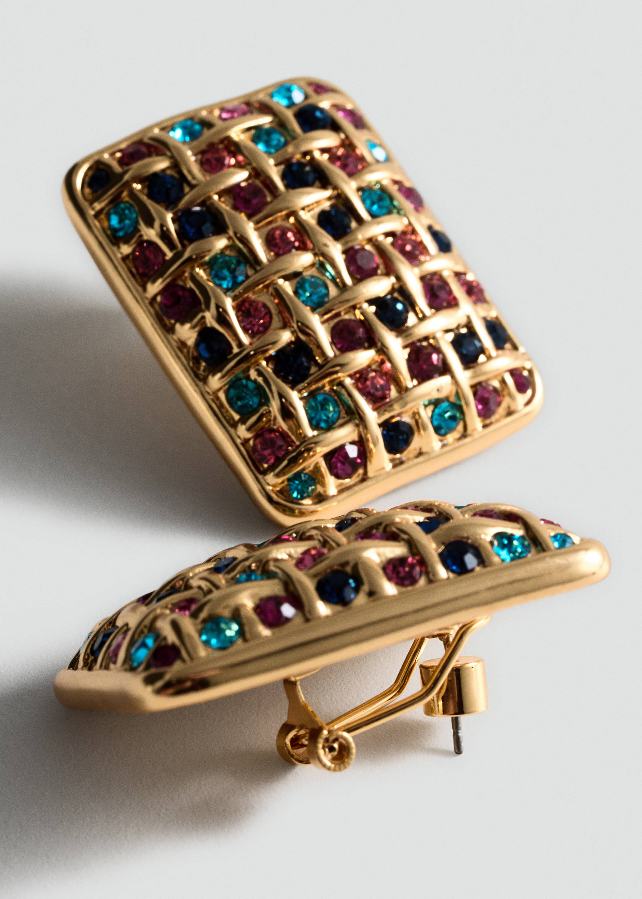 Pendientes geométricos cristales - Plano medio