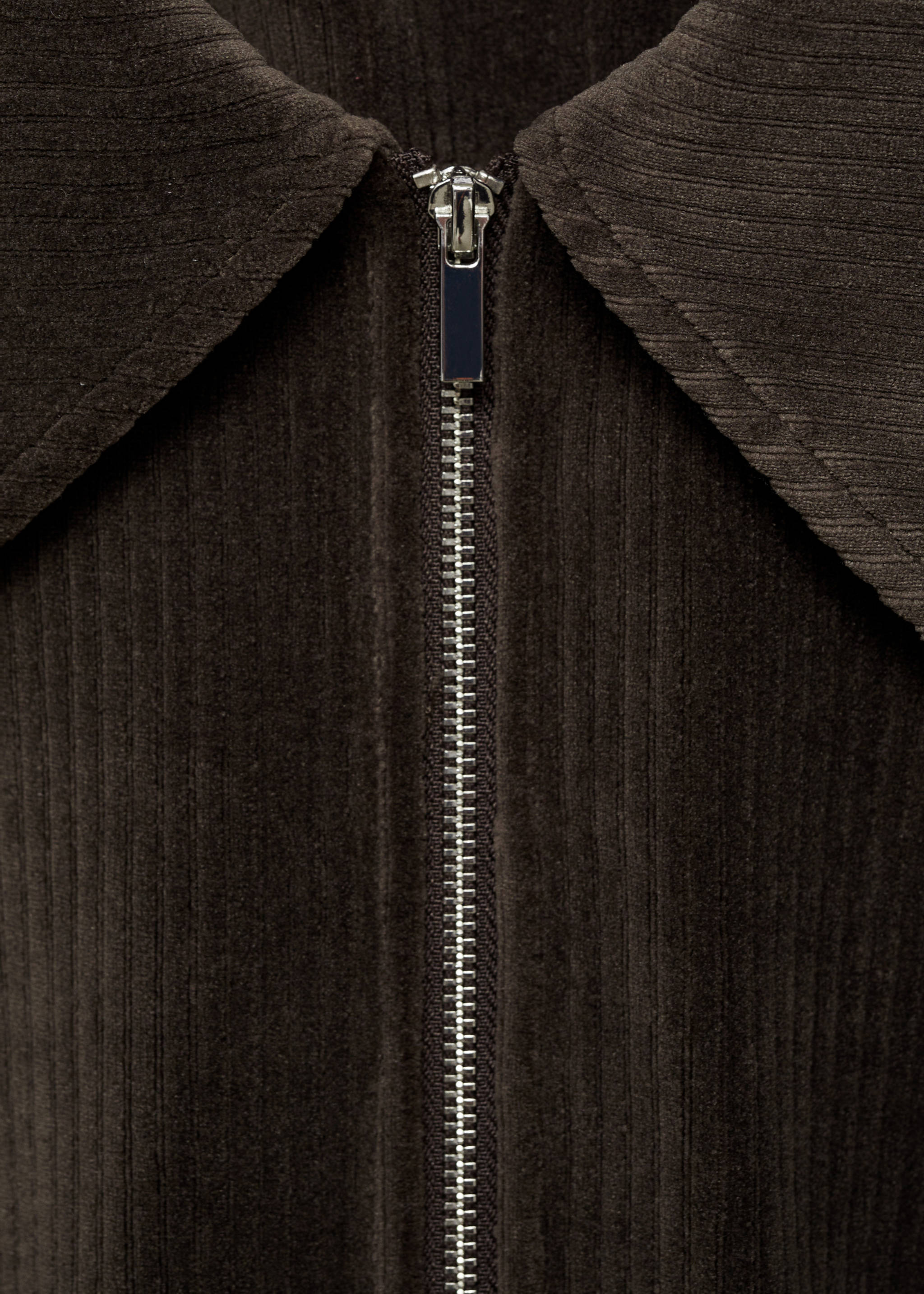 Corduroy bomber jacket - Details of the article 8