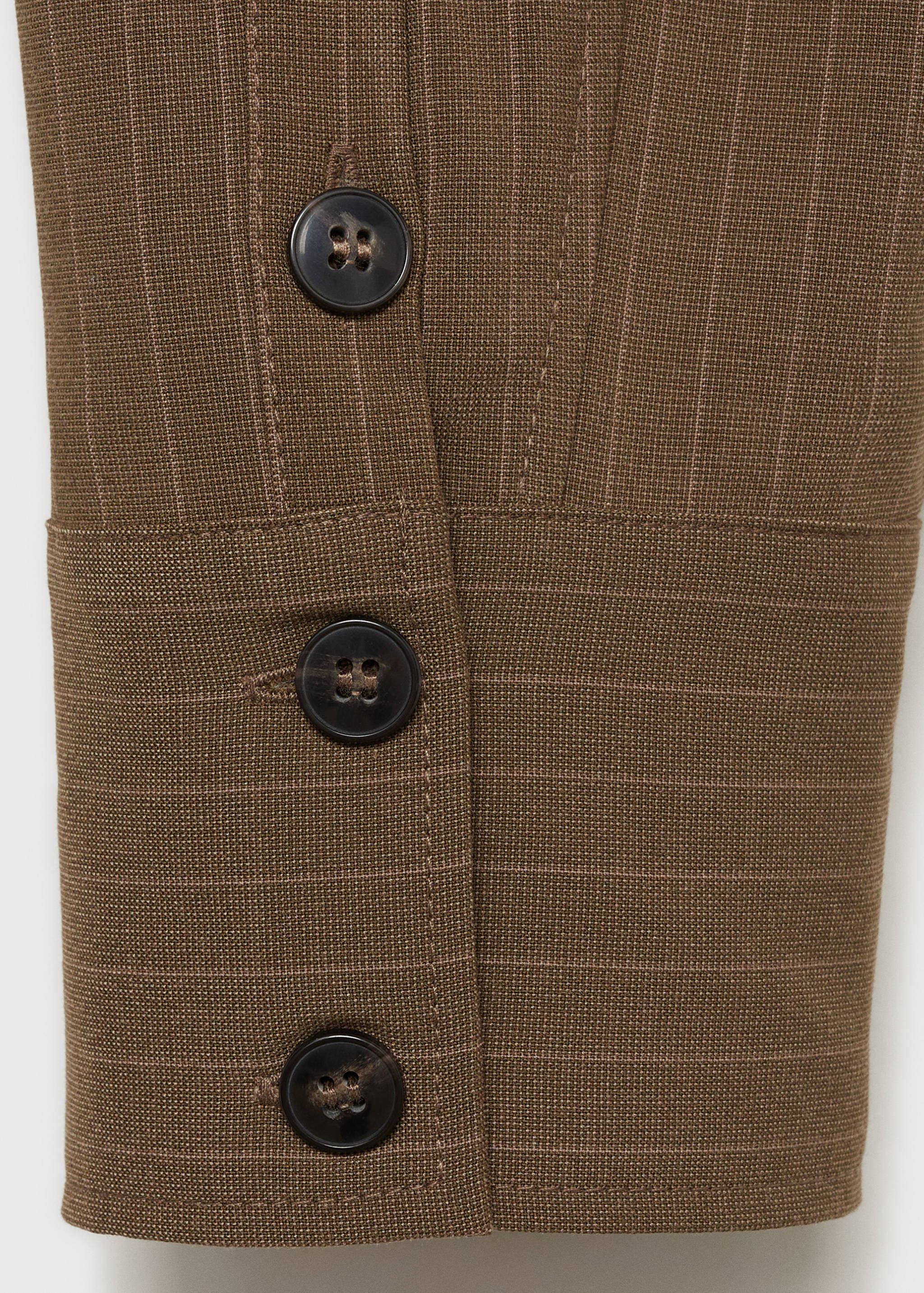 قميص بدون أكمام مقلم - تفاصيل المنتج 0