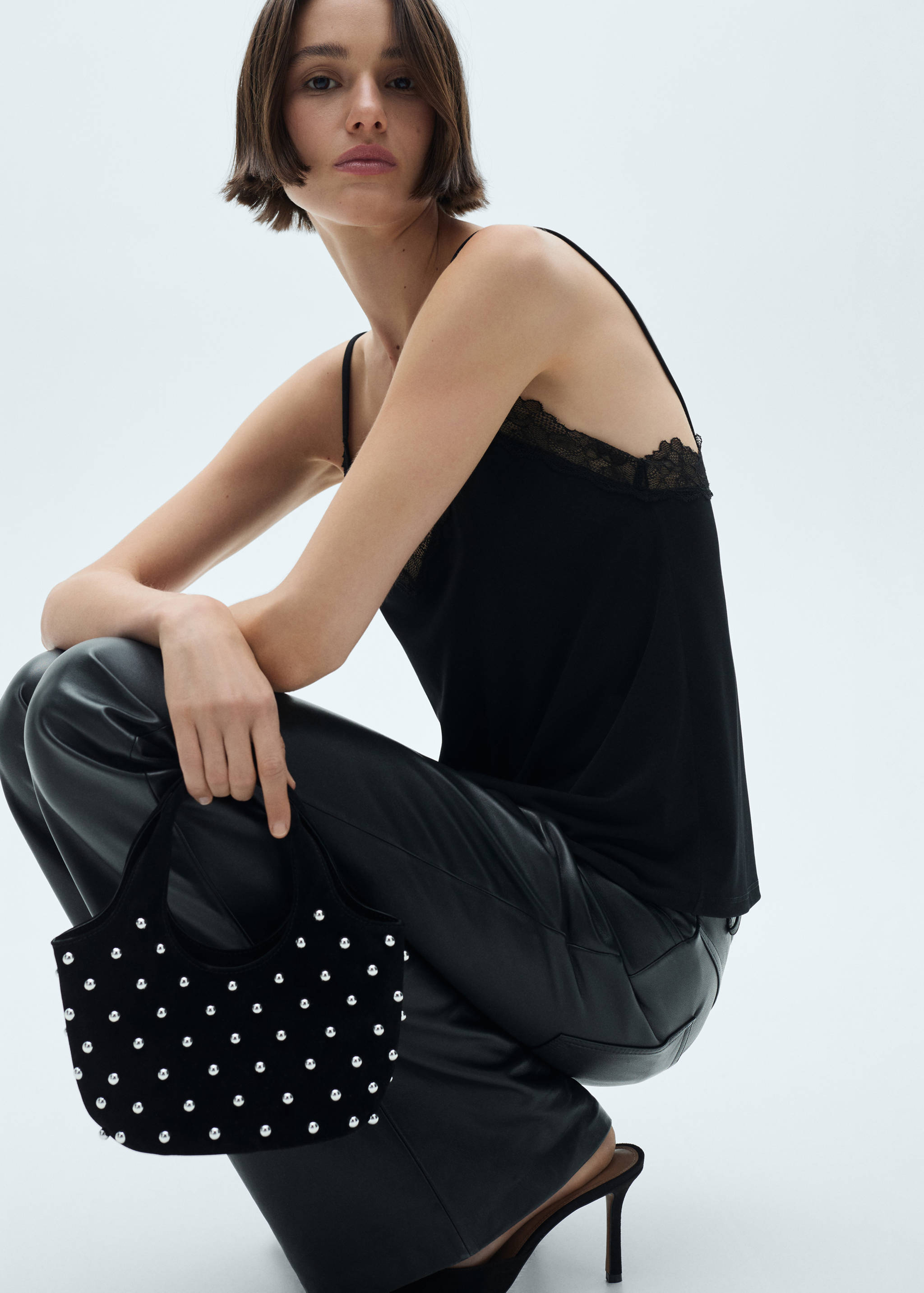 Lace flowy top - Details of the article 1