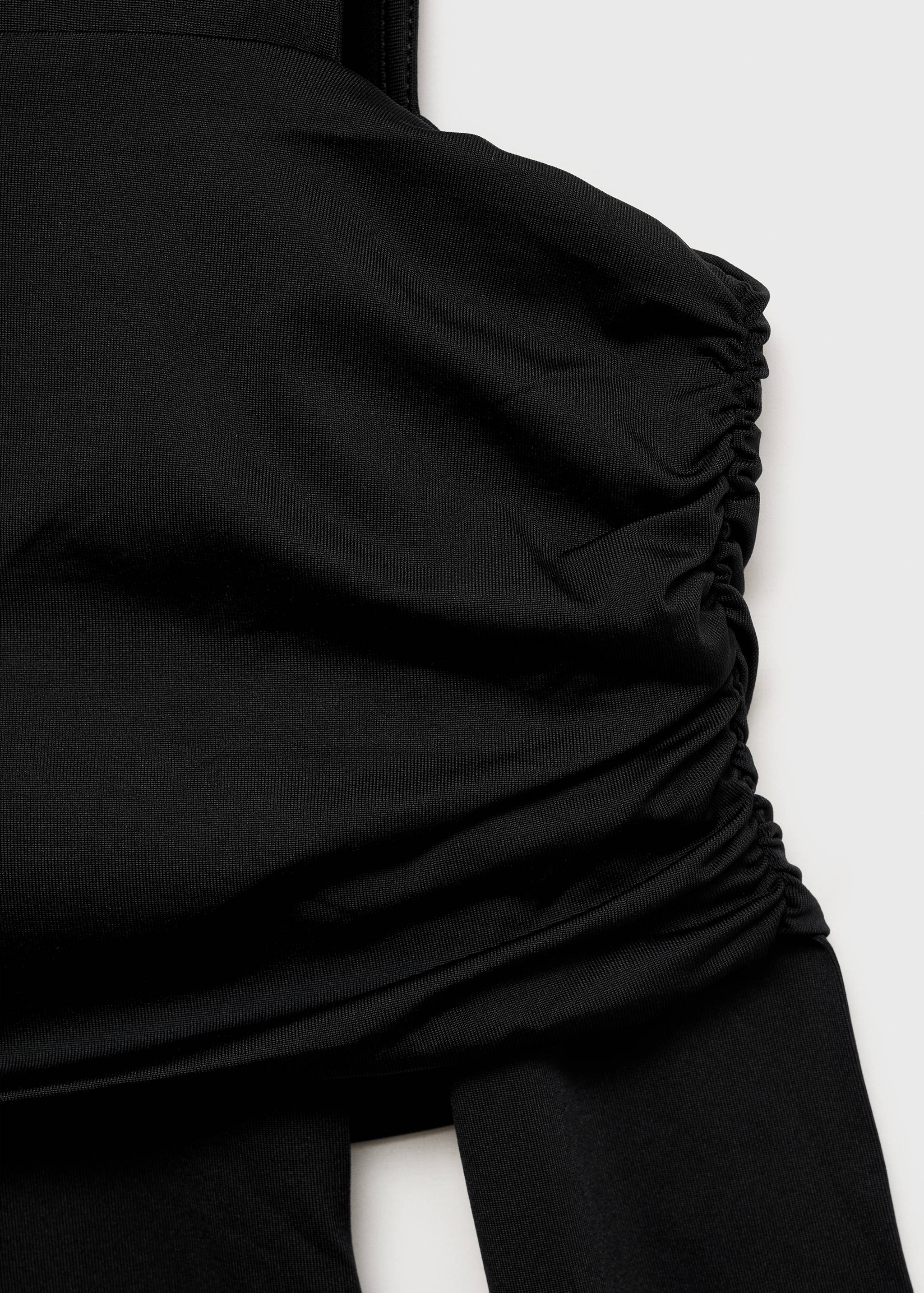 Комбинированное боди с открытыми плечами - Деталь изделия 8