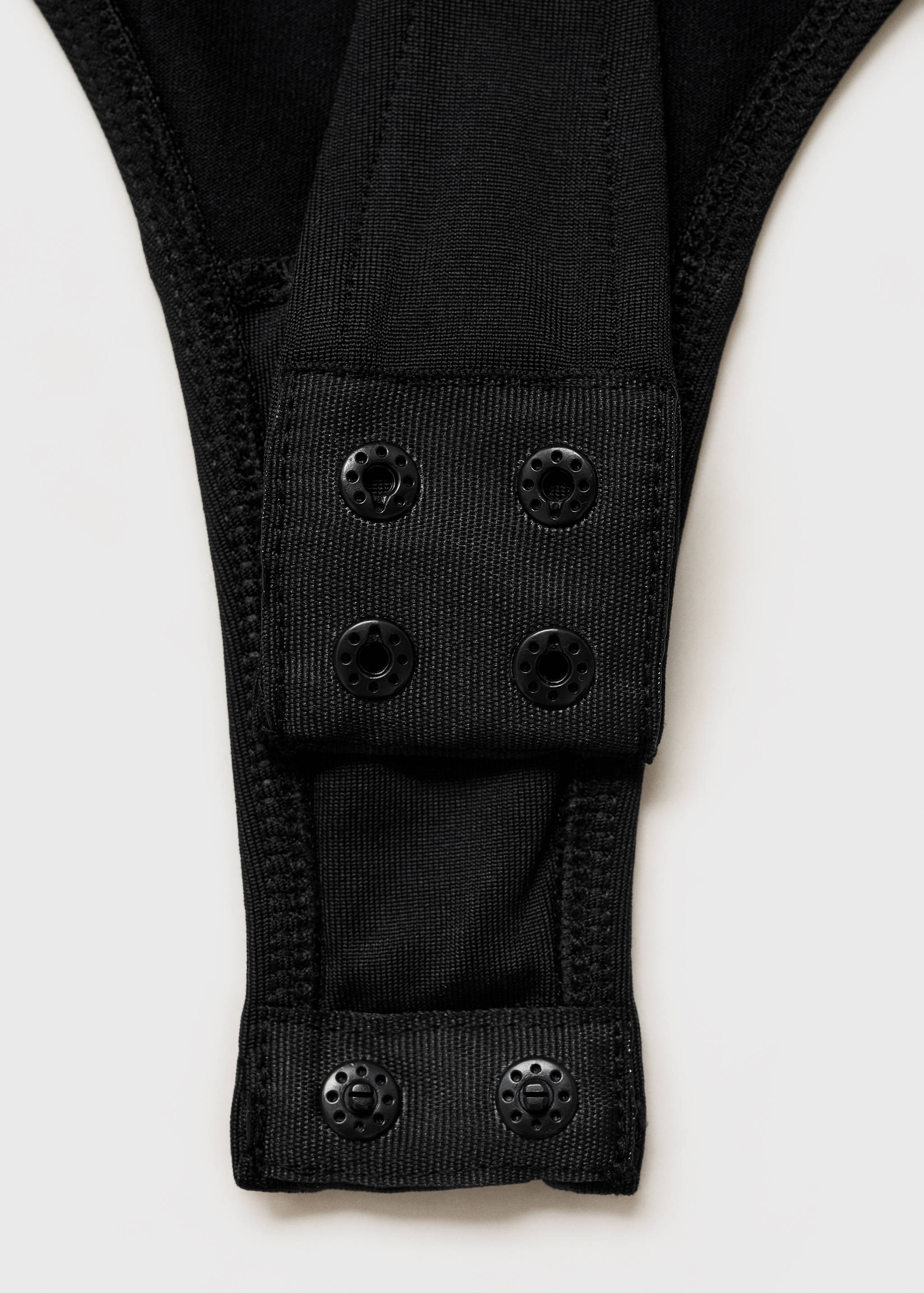 Комбинированное боди с открытыми плечами - Деталь изделия 0