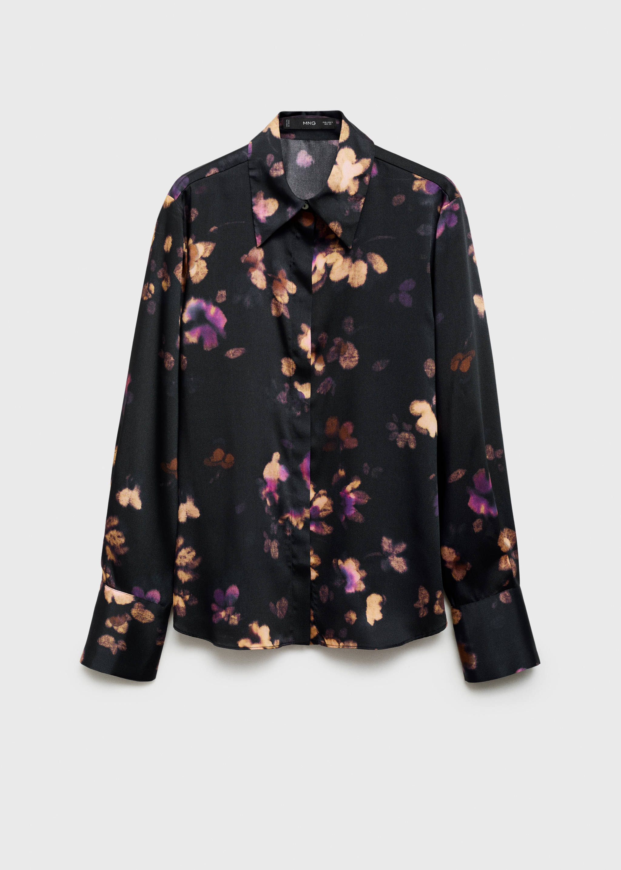 Camisa satinada estampada - Artículo sin modelo